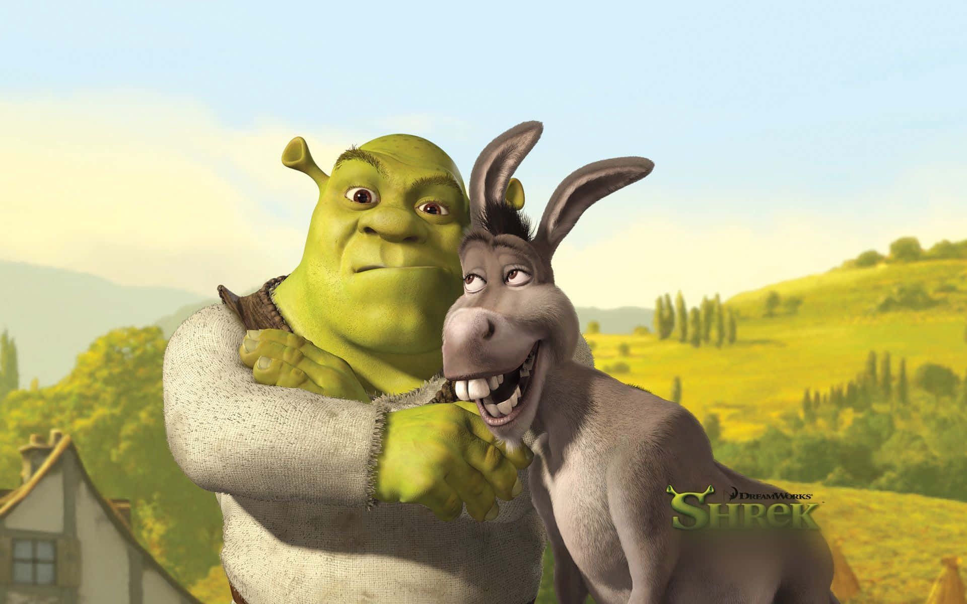 Download Image Funny Shrek Celebrates