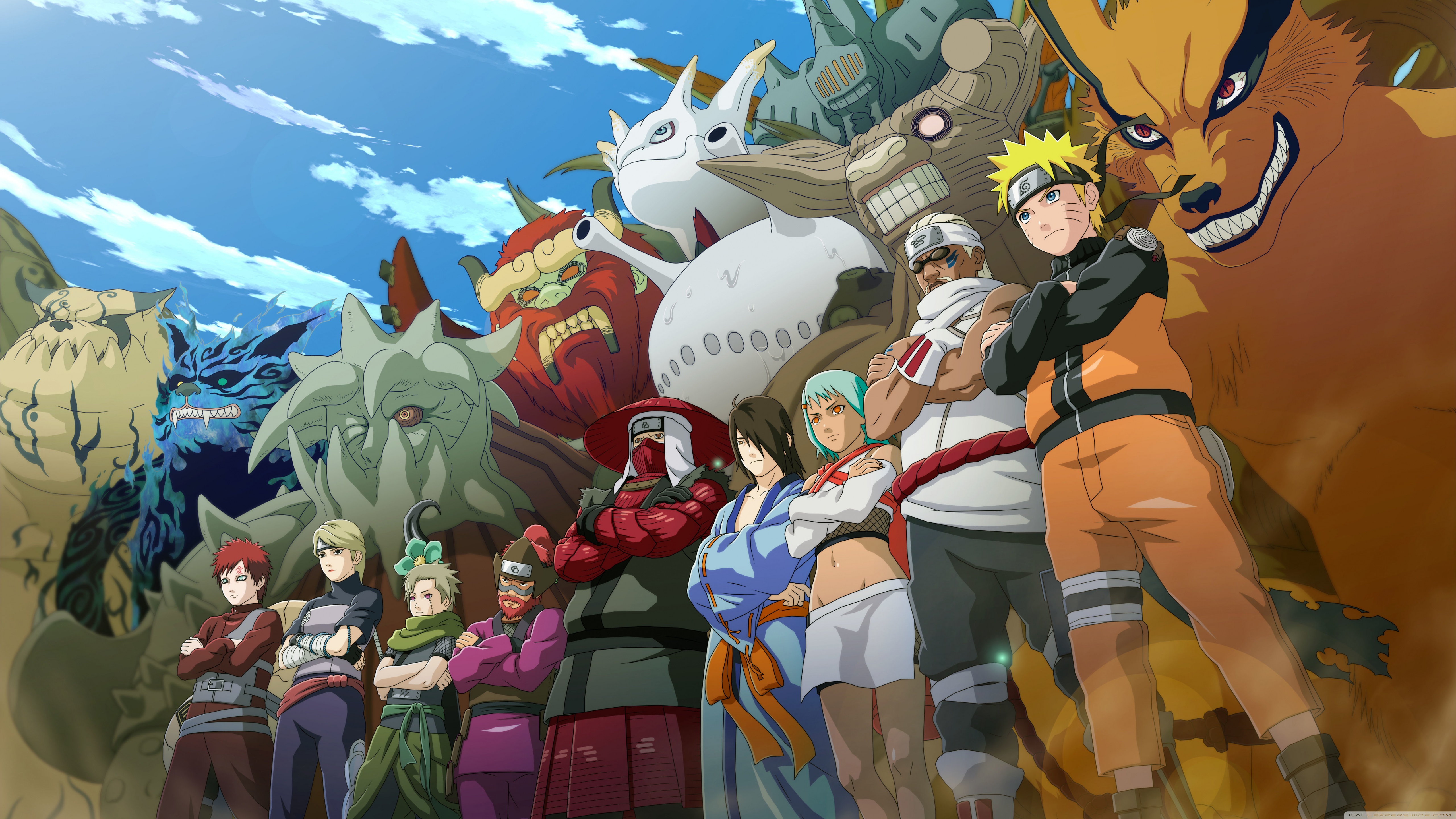Tailed Beasts 4K Ultra HD Wallpaper