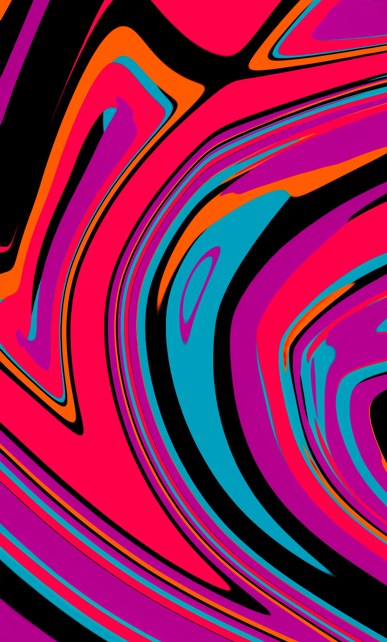 Red Paint Bright Colors 4k