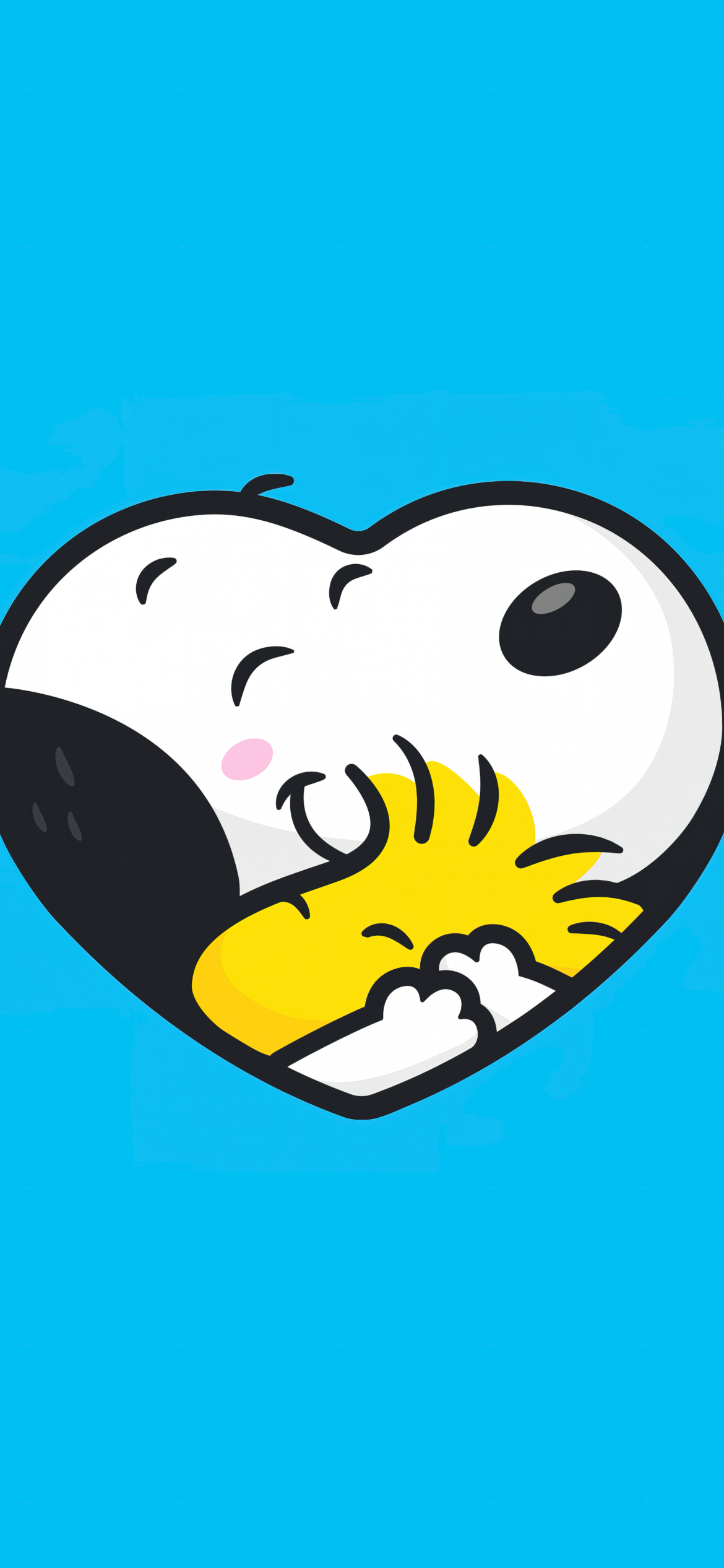 Snoopy Wallpaper 4K, Woodstock, Love heart