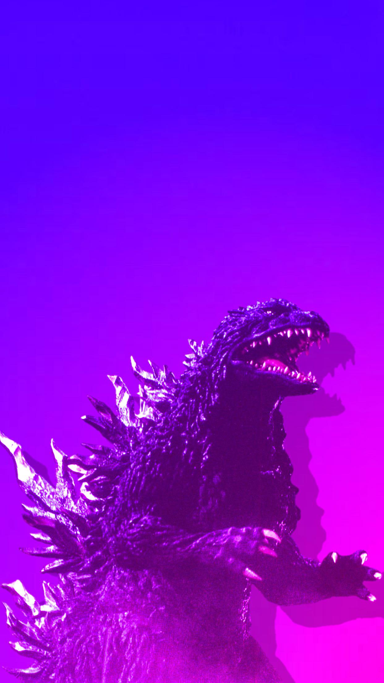 I Made Godzilla IOS 16 Wallpaper!, r