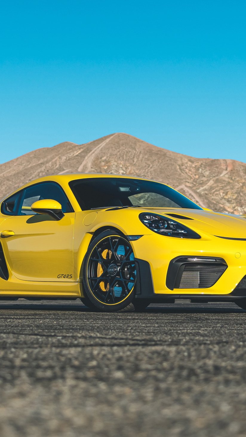 Download wallpaper Porsche, Cayman, 718