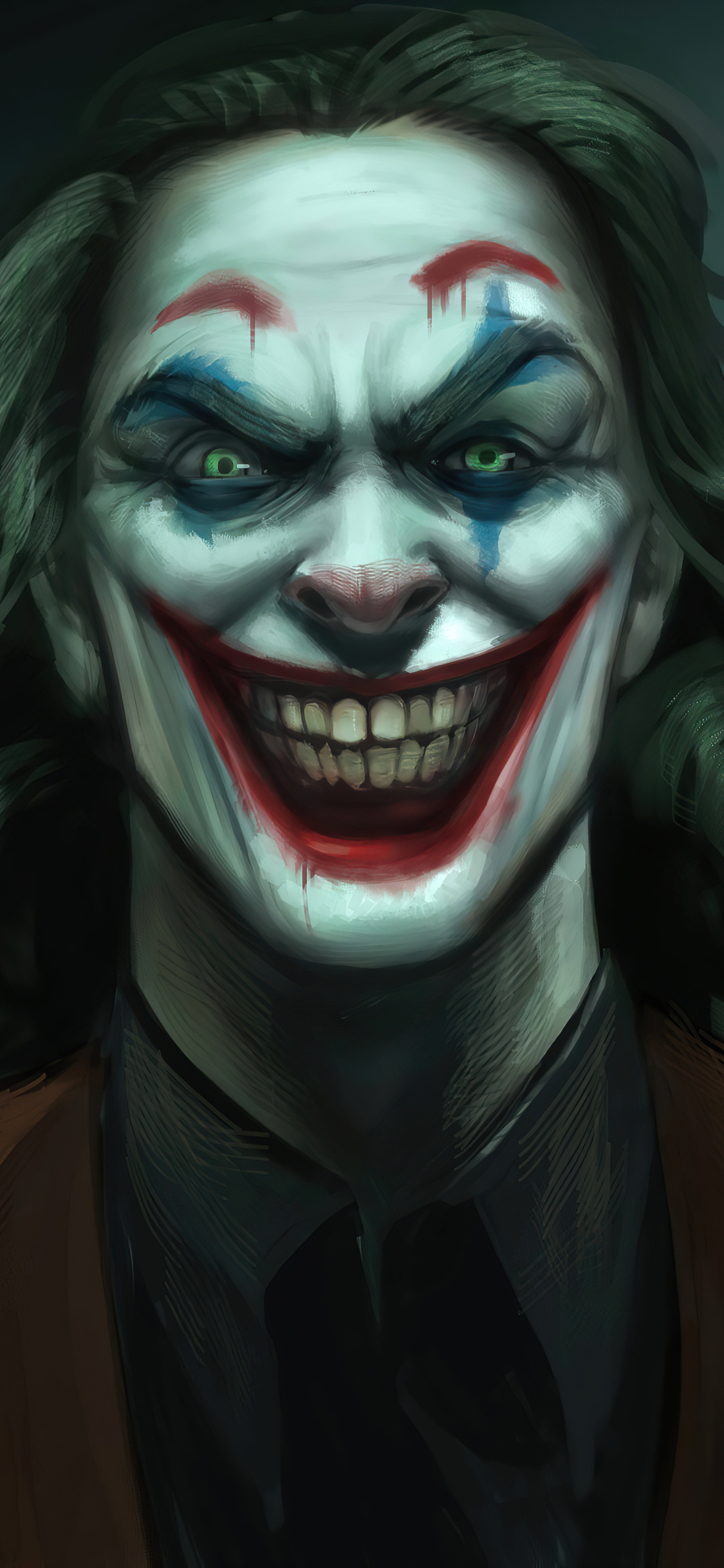 Joker Evil Smile 4k iPhone XS
