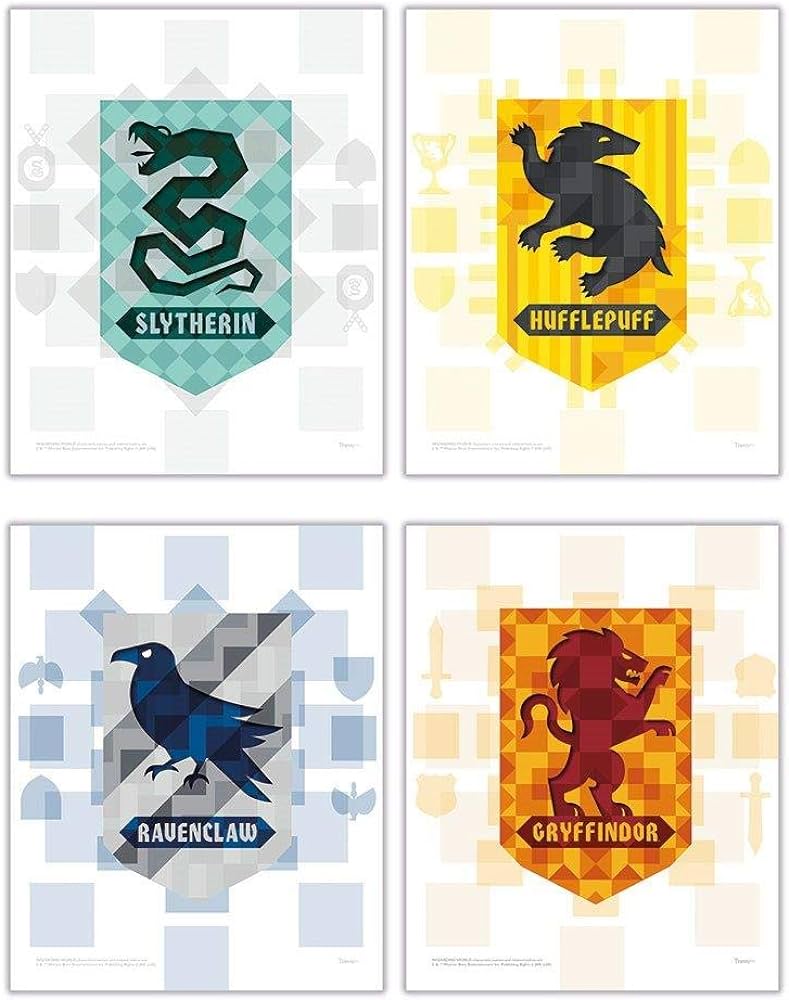 Hogwarts House Flags