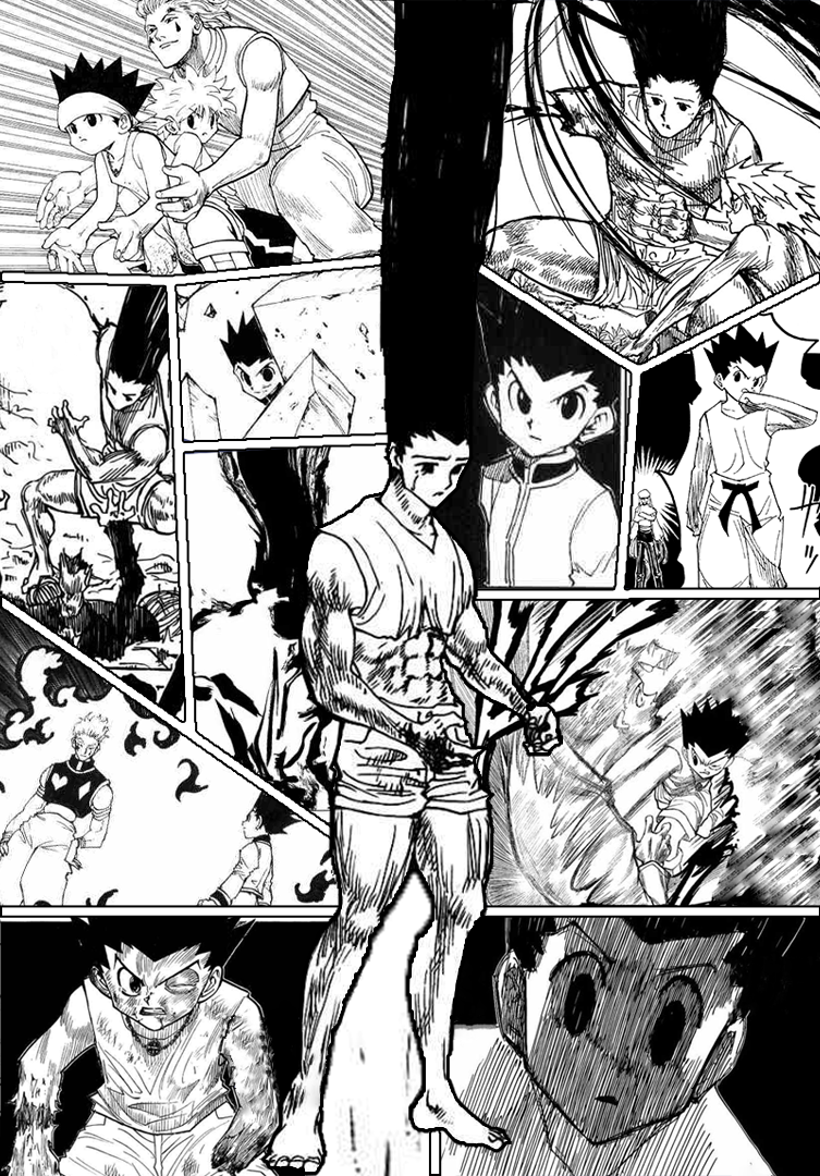 Gon mobile manga wallpaper I made., r