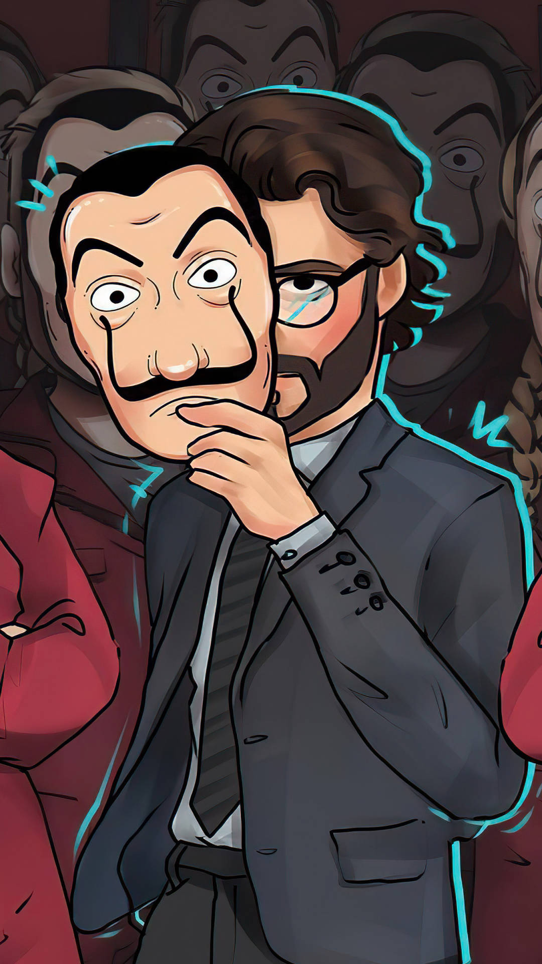 Download Cartoon Professor 1080x1920