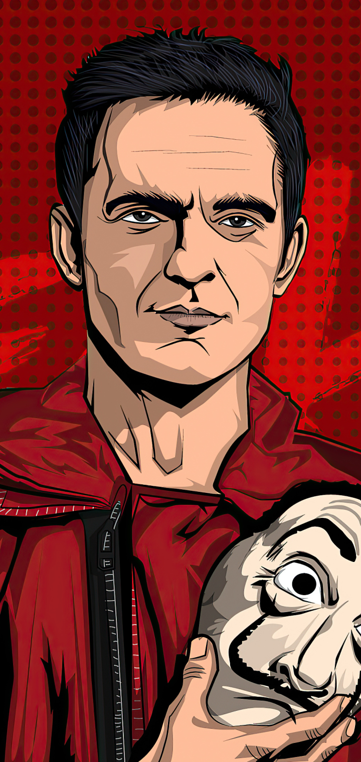 Mobile wallpaper: Tv Show, Money Heist