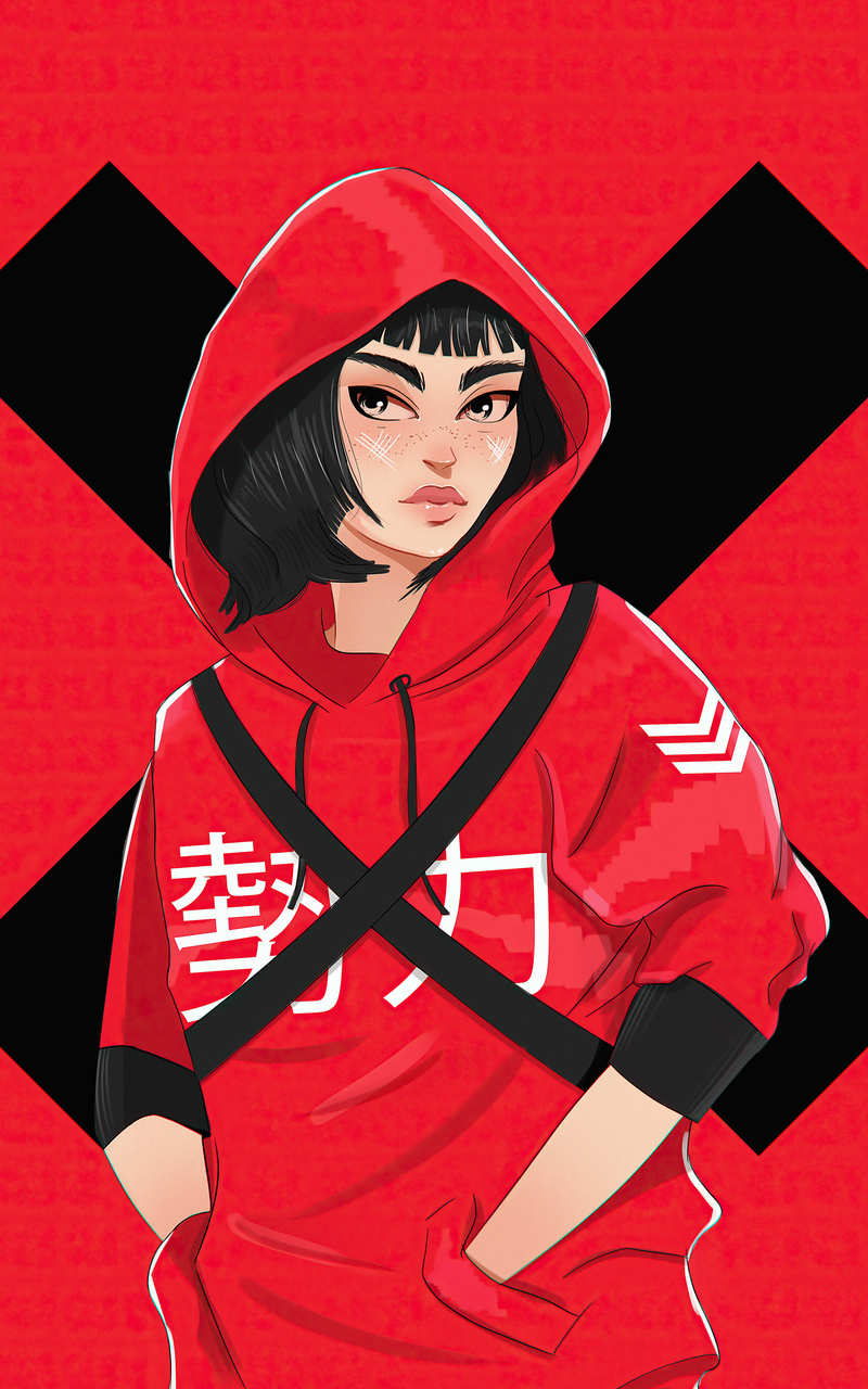 Money Heist Tokyo Digital Art