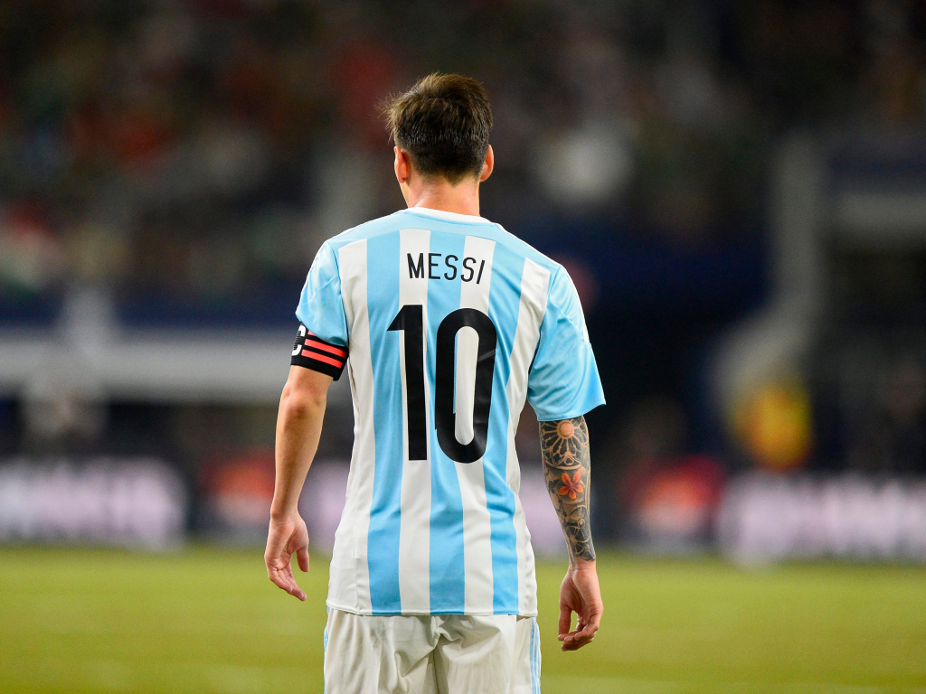 Wallpaper lionel messi, 10 number