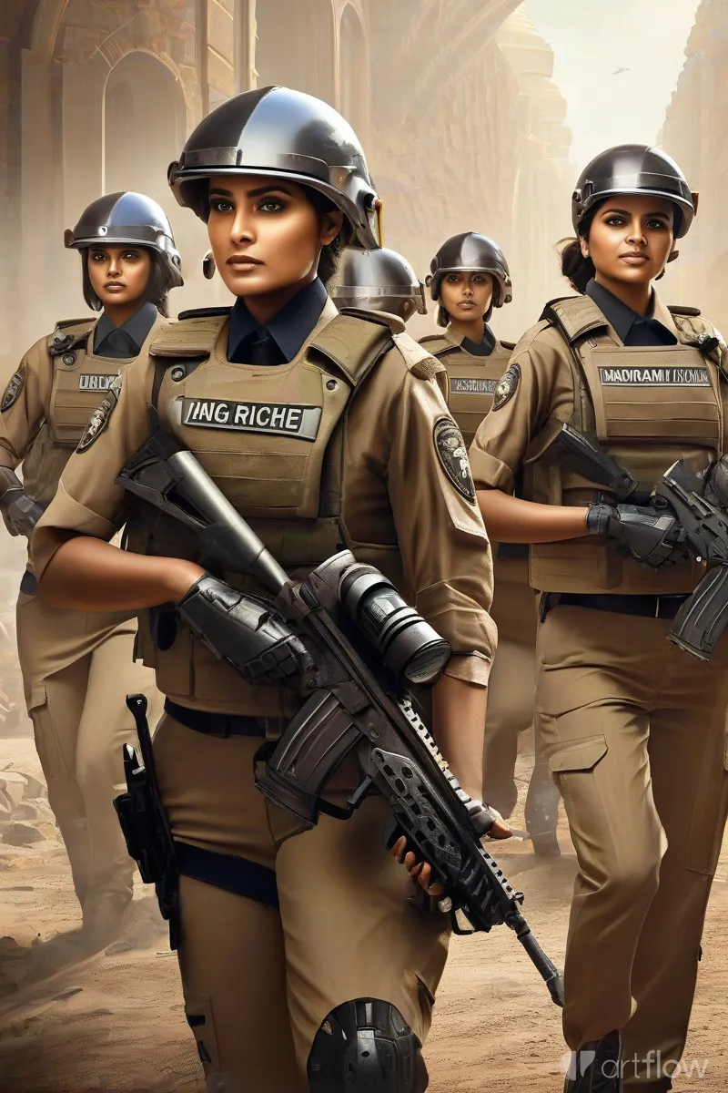Lady Police Officers