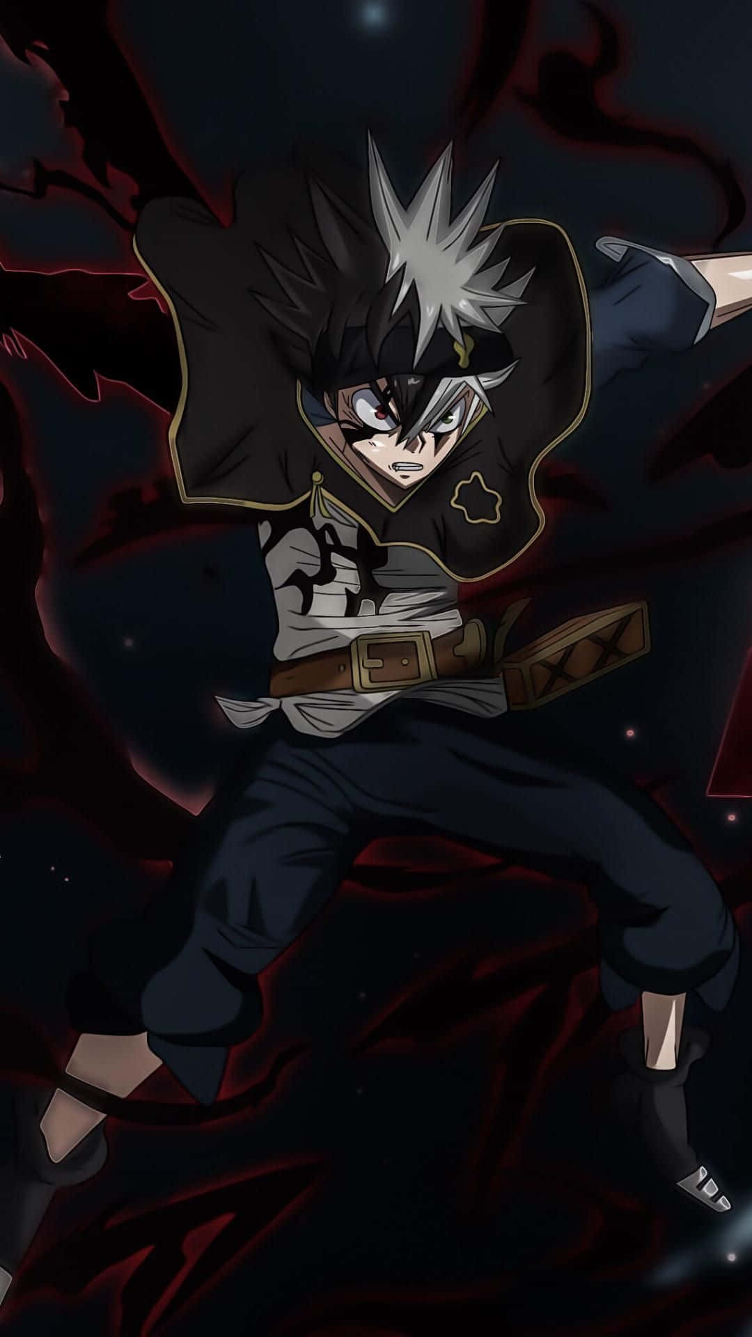 Black Clover Asta iPhone Wallpaper