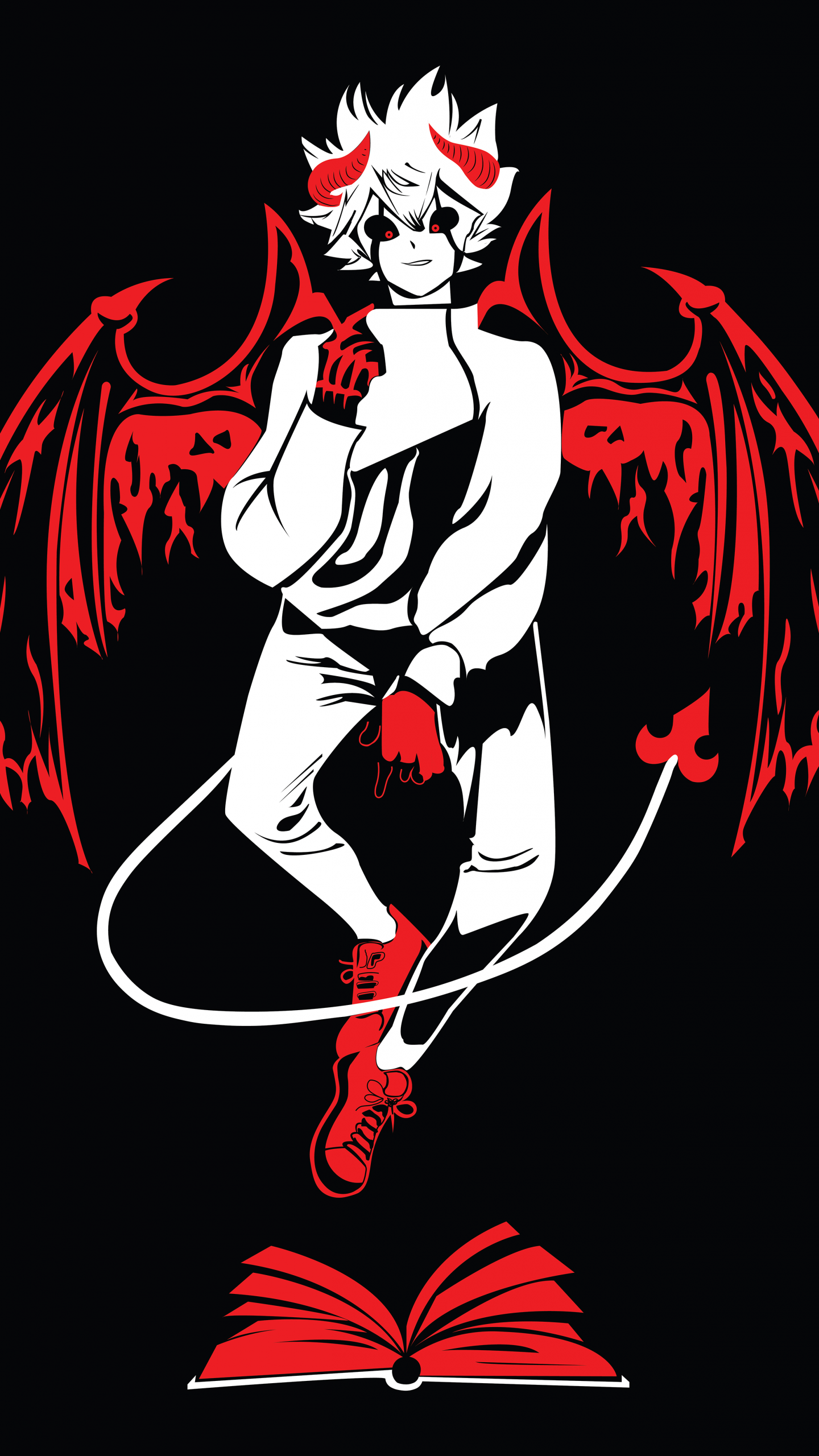 Black Clover Wallpaper 4K, Liebe, Black