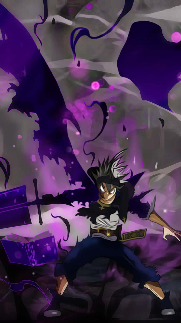 Download Black Clover Purple Art iPhone