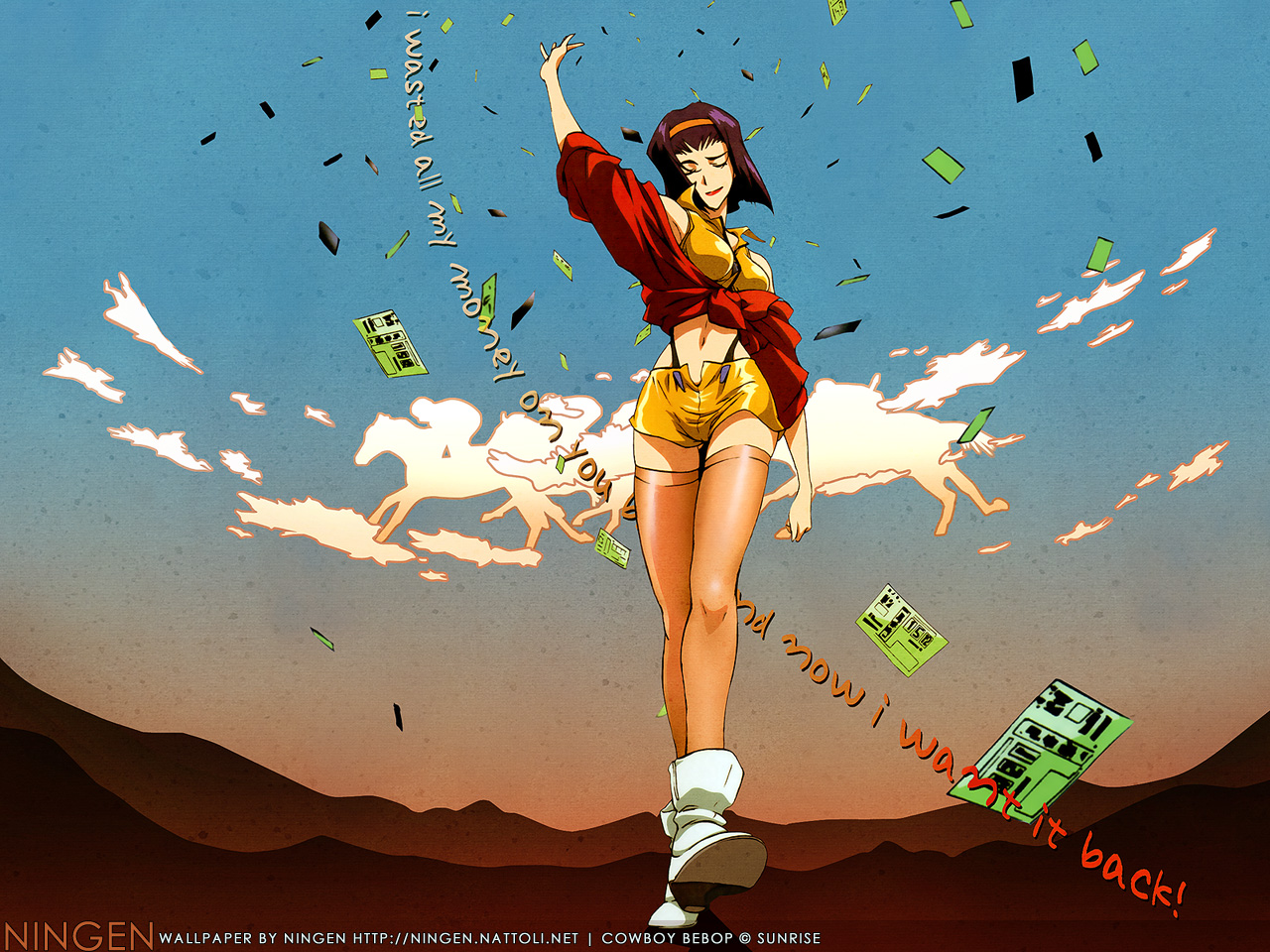 Anime, Cowboy Bebop, Faye Valentine
