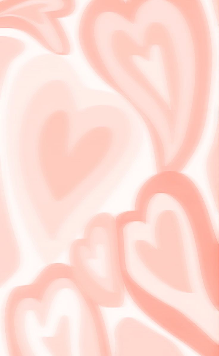 Abstract Pink Heart Wallpaper