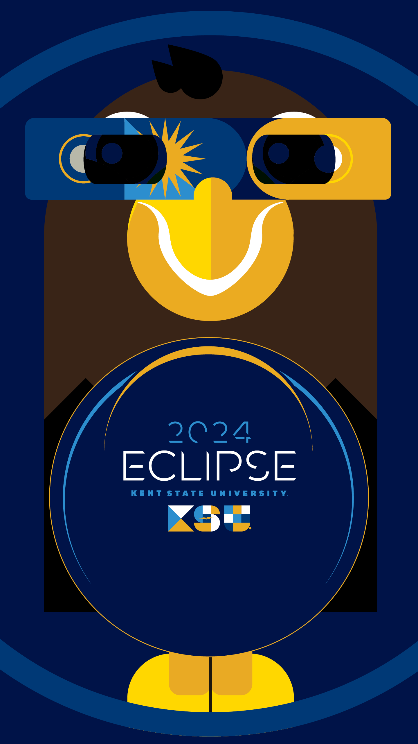 Total Solar Eclipse 2024. Kent State