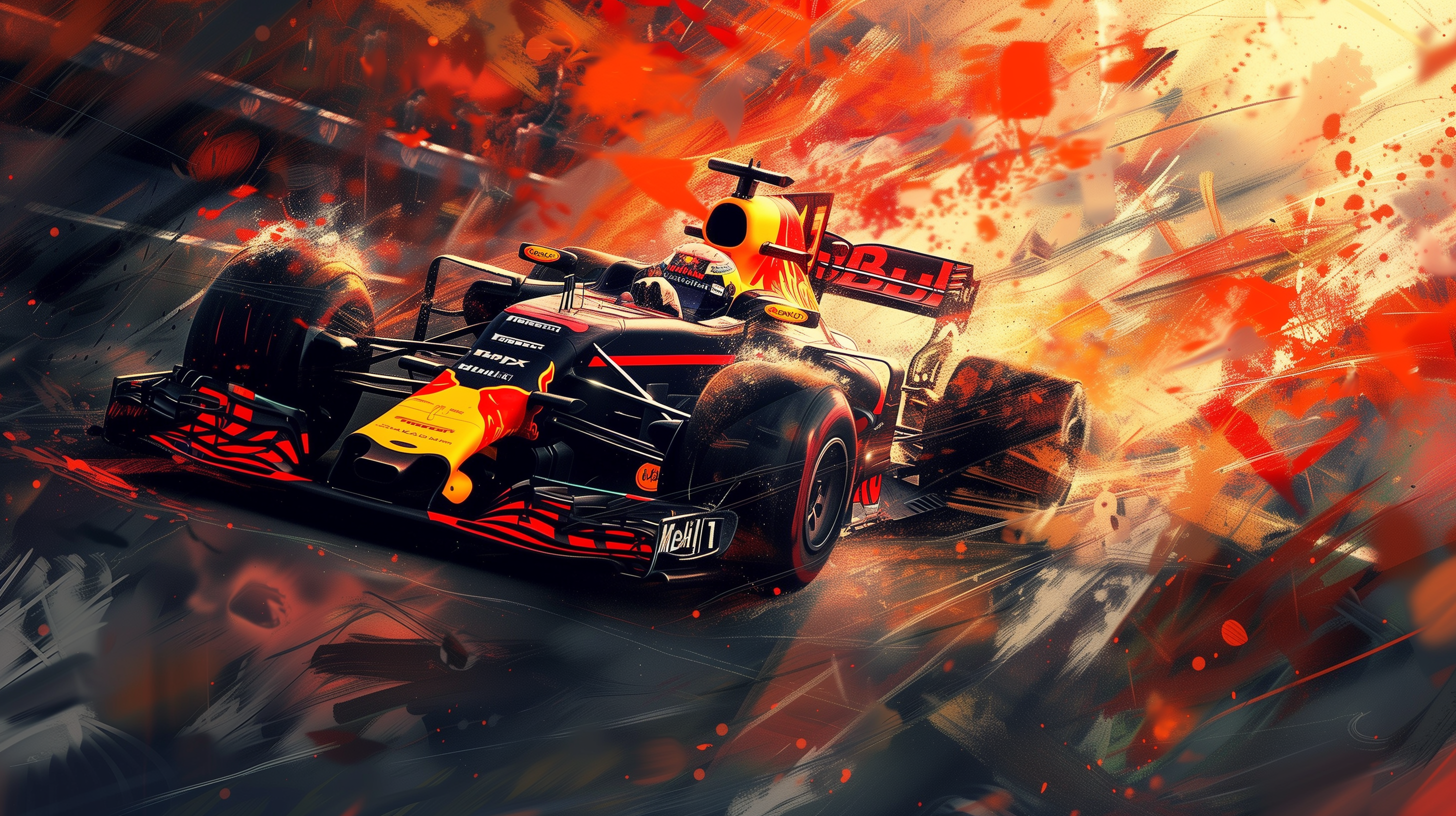 Red Bull Racing F1 Dynamic HD Wallpaper