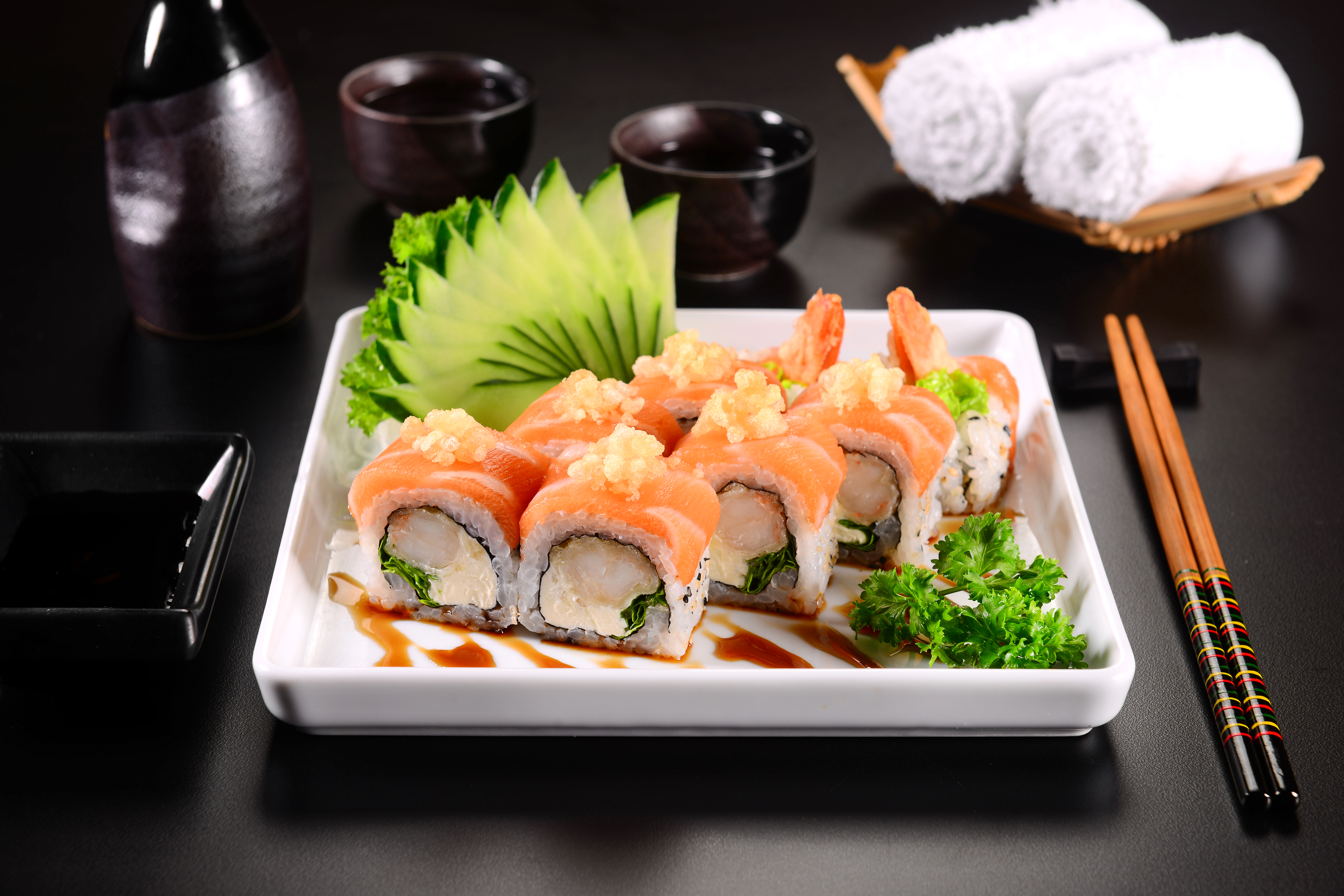 Food Sushi 4k Ultra HD Wallpaper