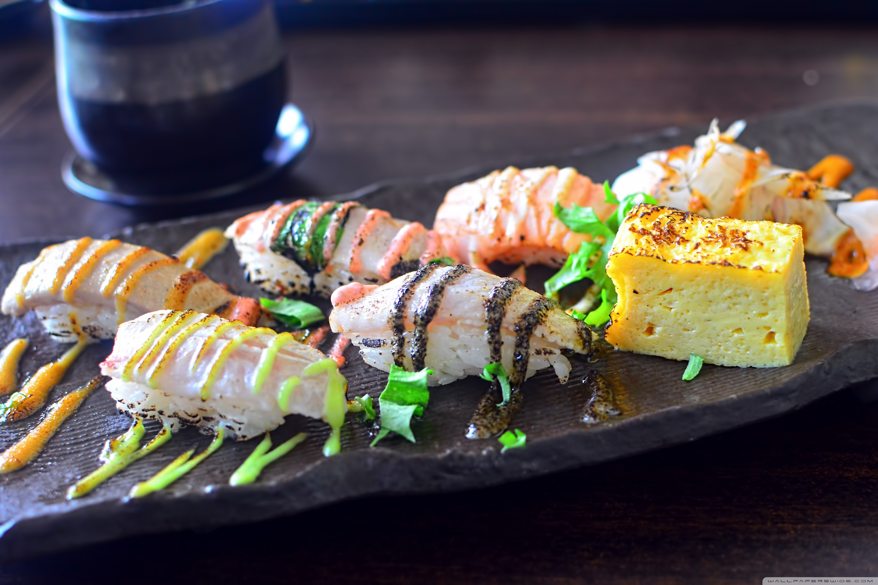 Delicious Sushi Ultra HD Desktop