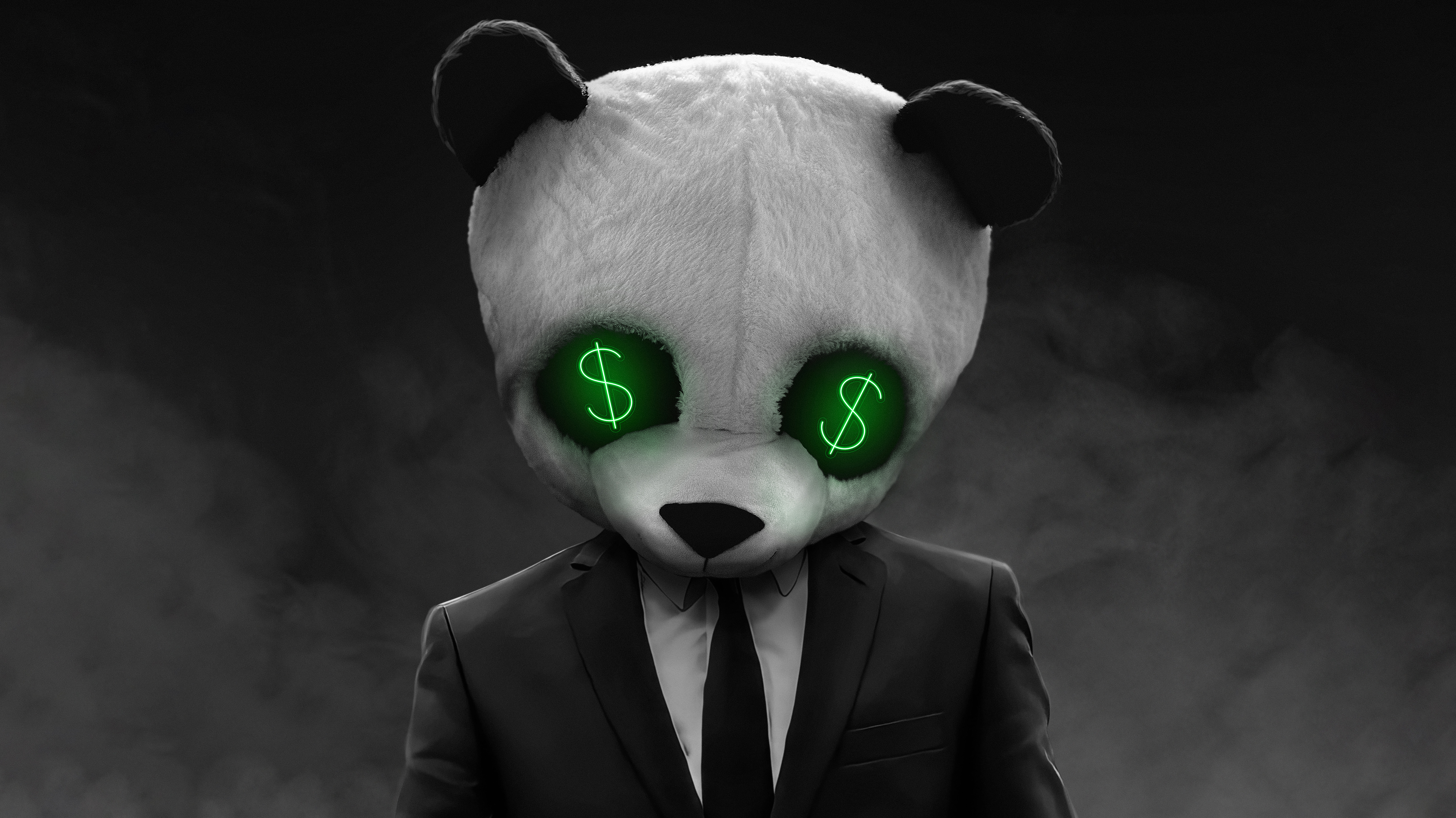 Panda Dollar Wallpaper, HD Artist Wallpaper, 4k Wallpaper, Image, Background , Photos and Picture