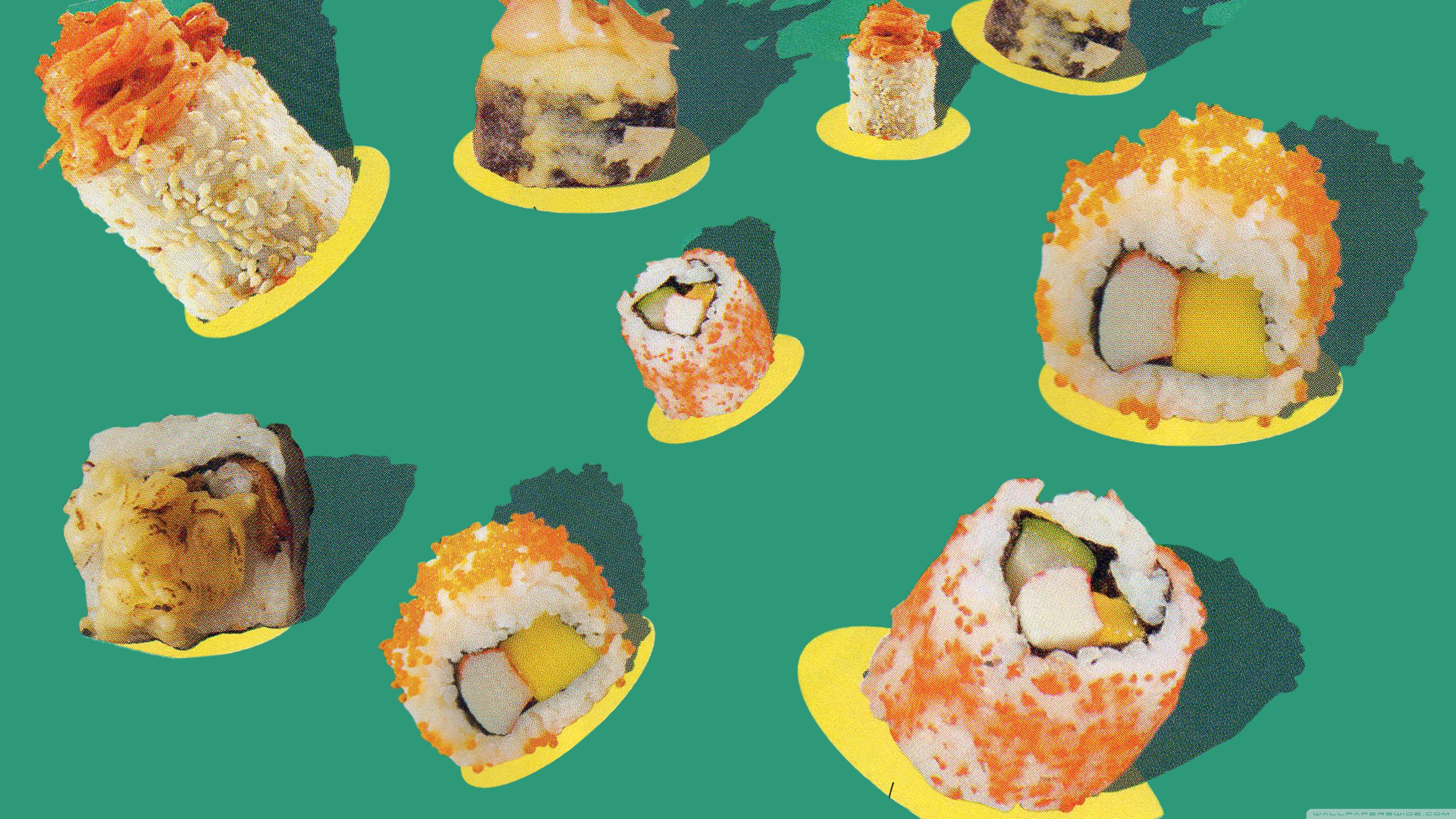 Sushi Mania 4K Ultra HD Desktop