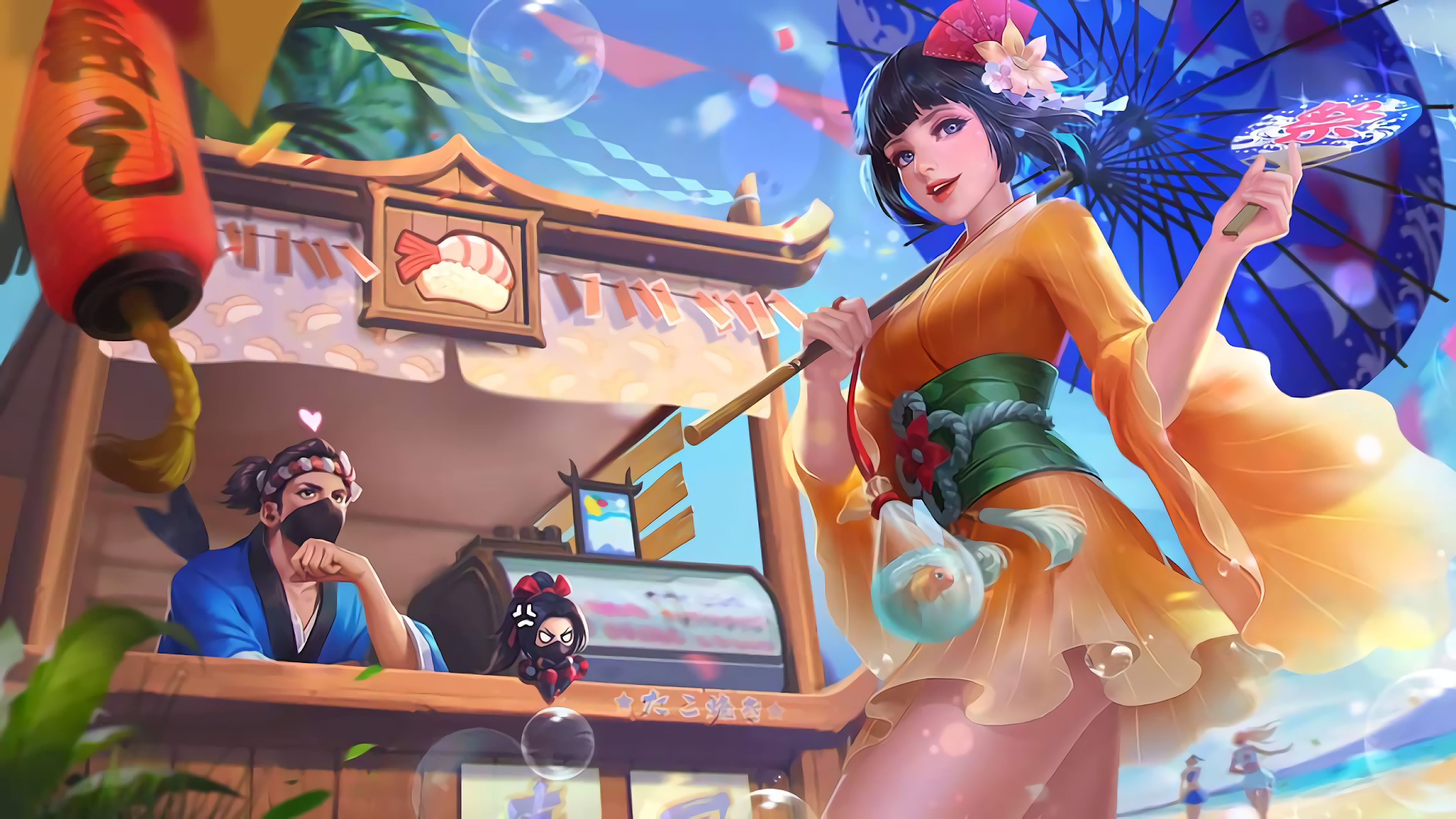 Kagura Summer Festival Hayabusa Sushi