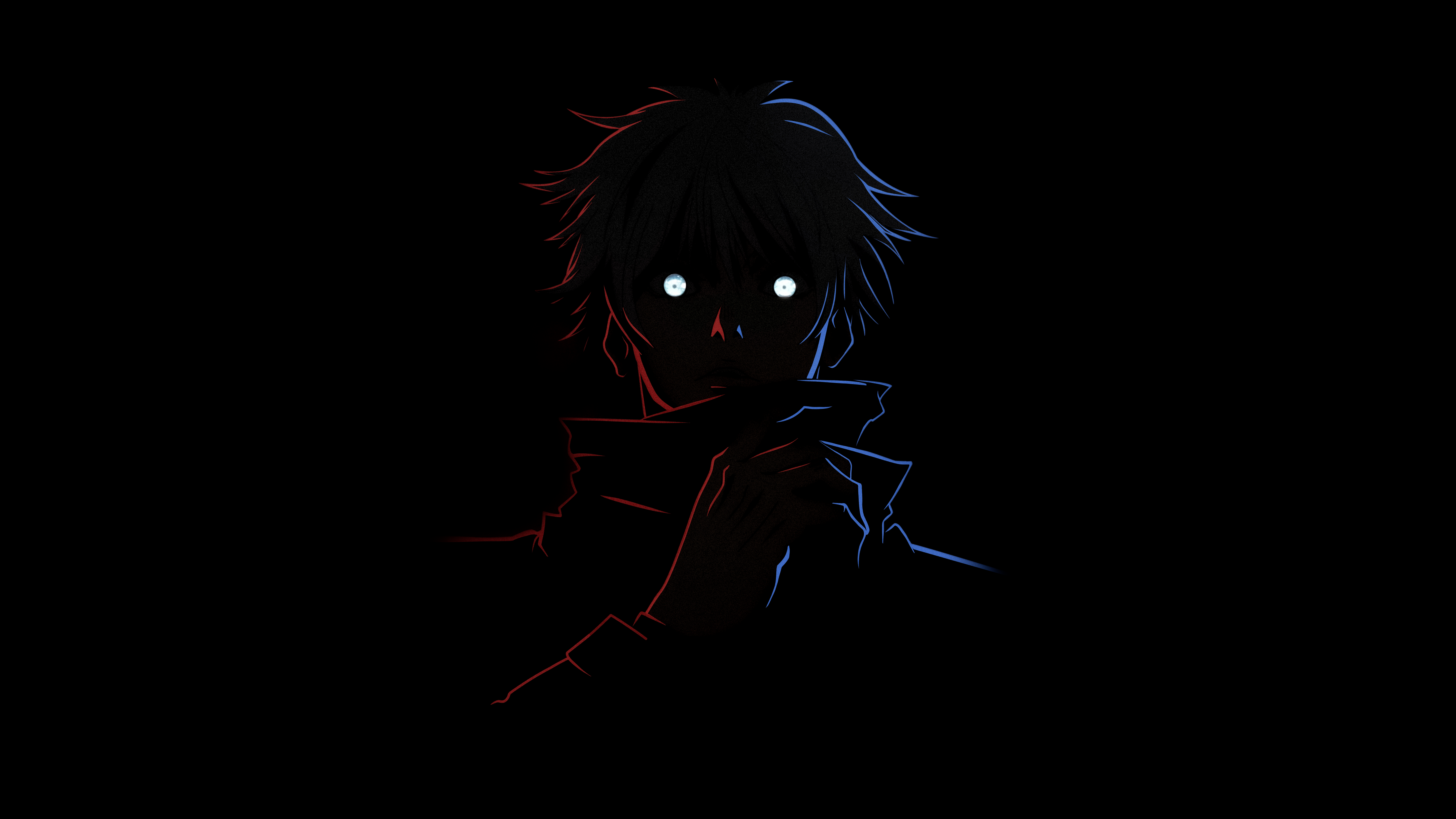 White Black Anime Wallpapers Wallpaper Cave