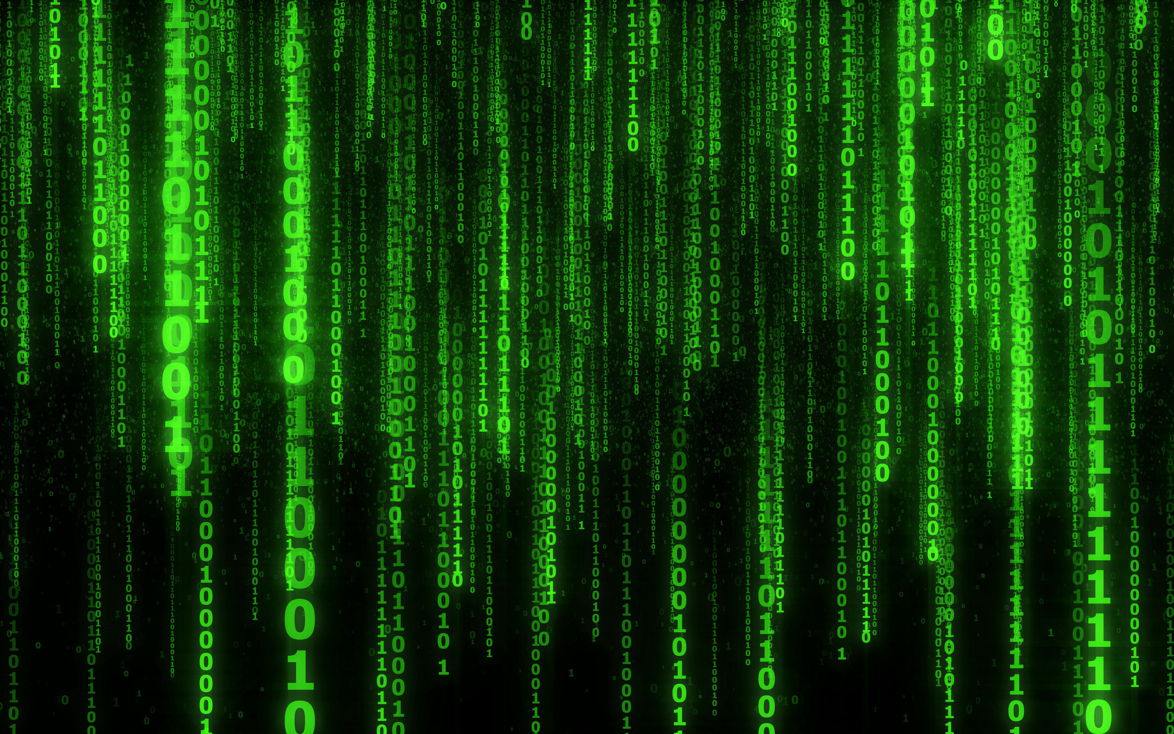 wallpaper 3840x2400 binary code