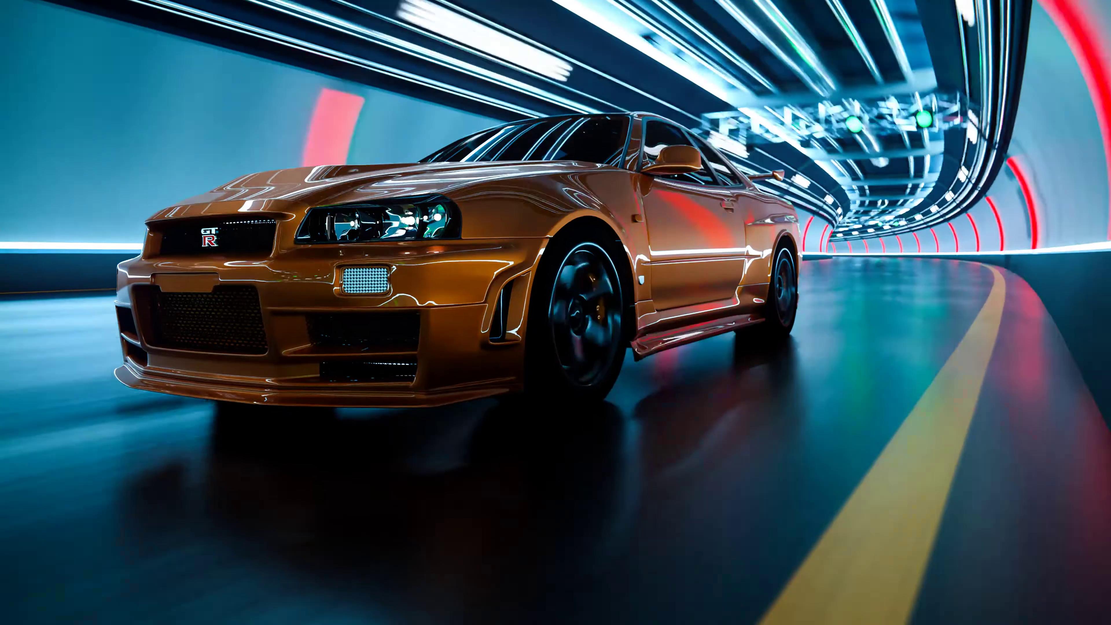 Nissan Skyline GT R R34 Live Wallpaper