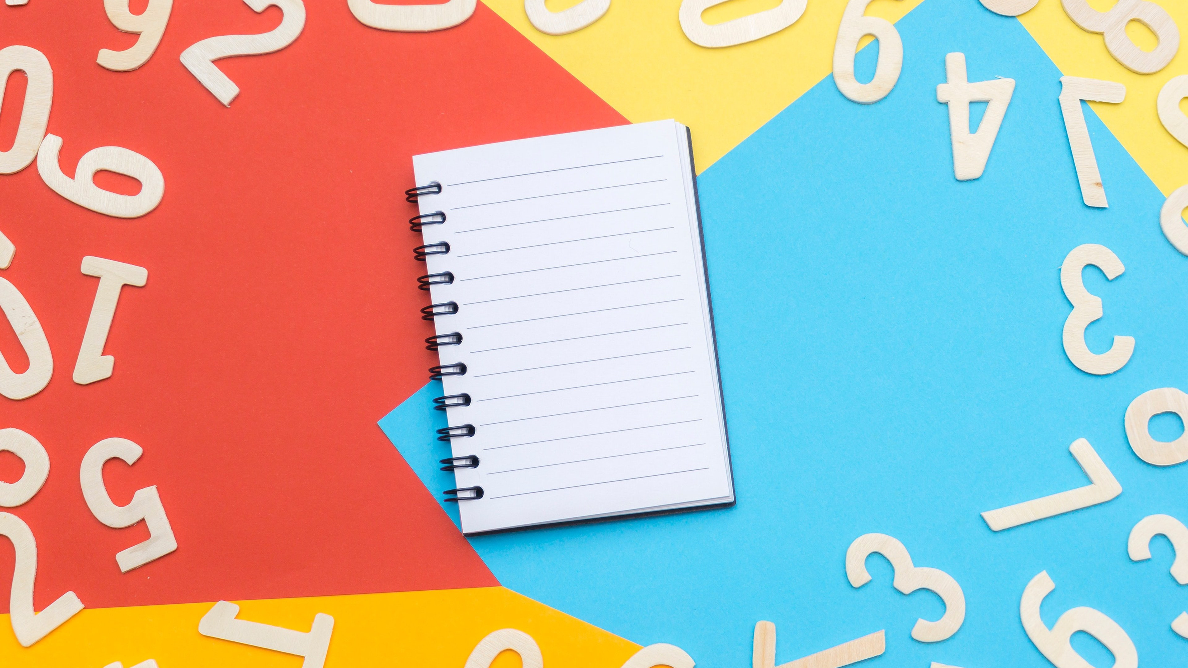 object photography numbers 4k