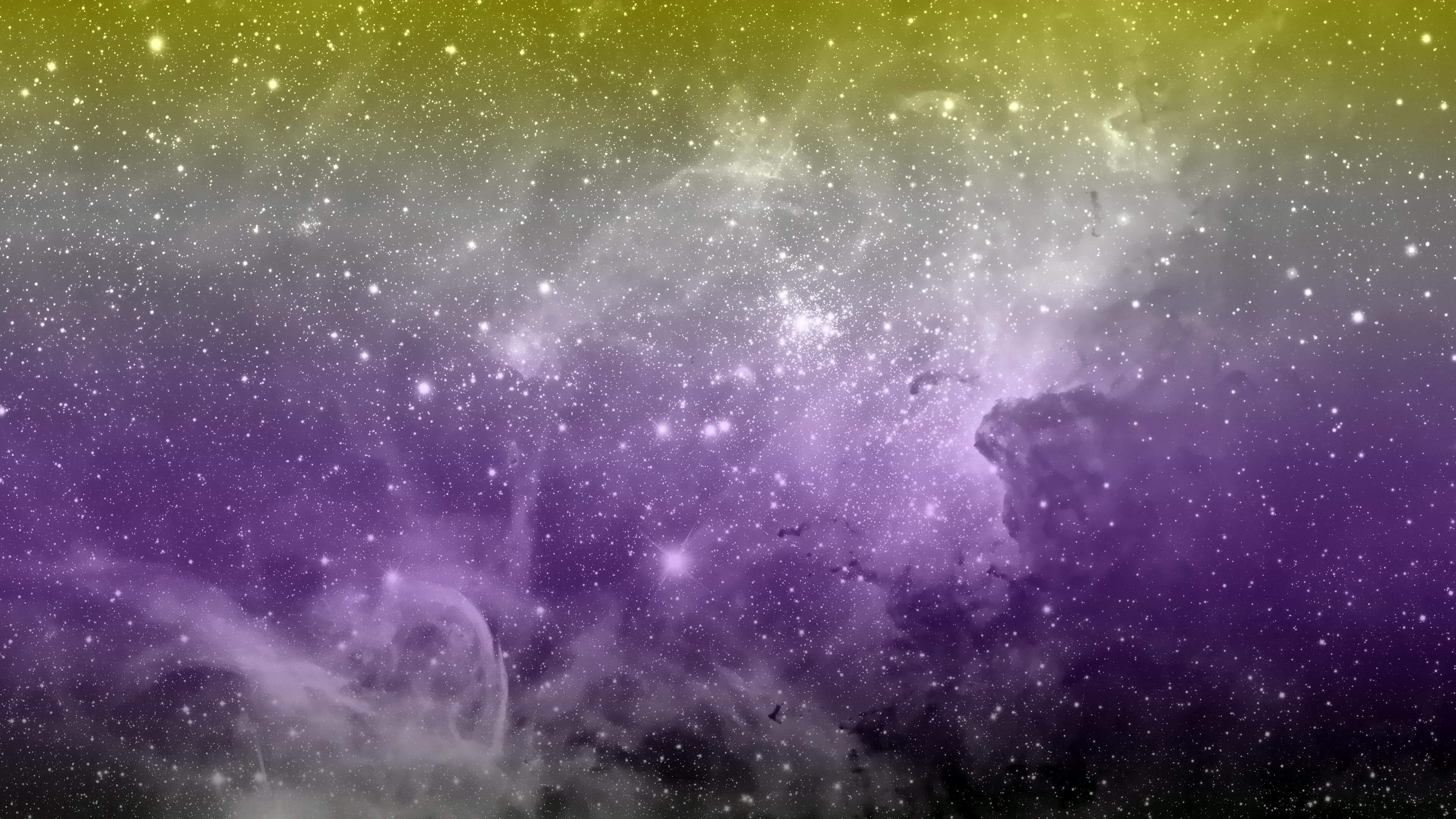 A 4k, Non Binary Space Wallpaper I Made