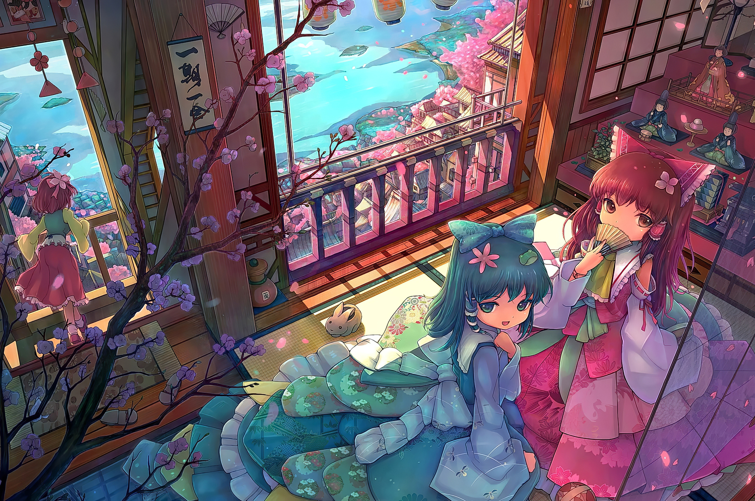 Anime Girl Japanese Clothes