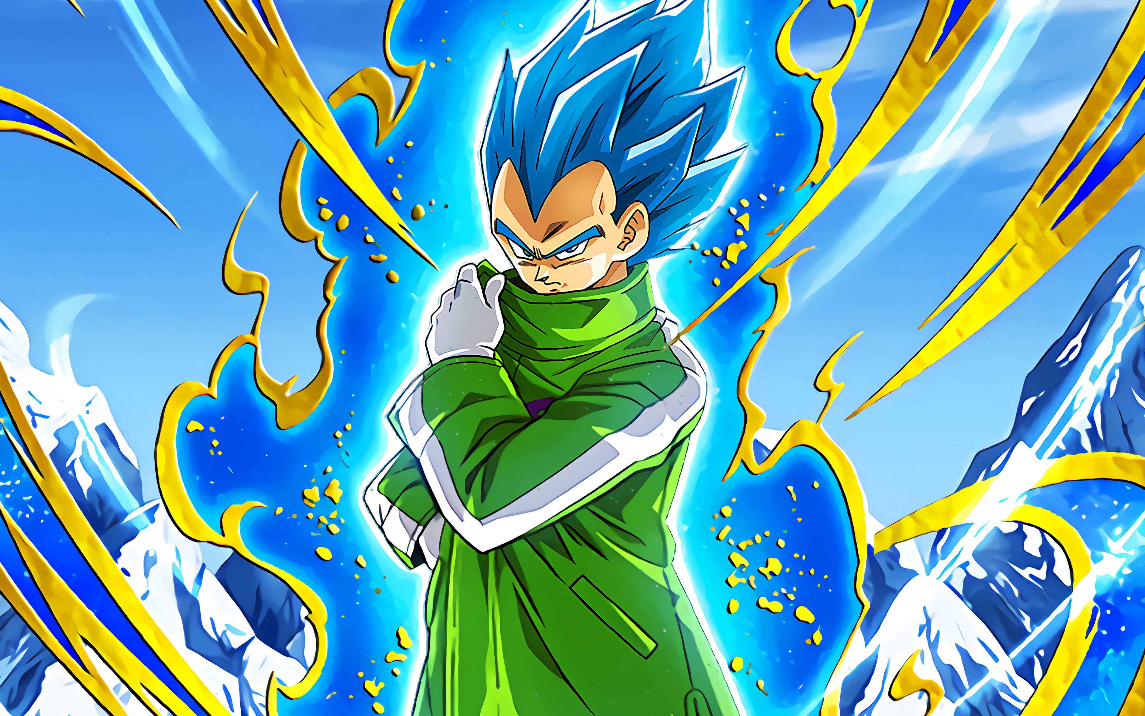 Super Saiyan Blue Vegeta Dragon Ball