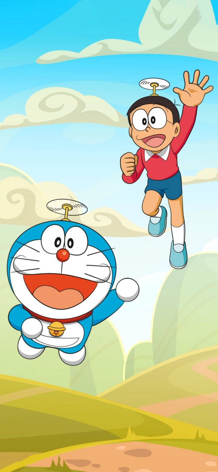 Doraemon wallpaper, Cartoon wallpaper