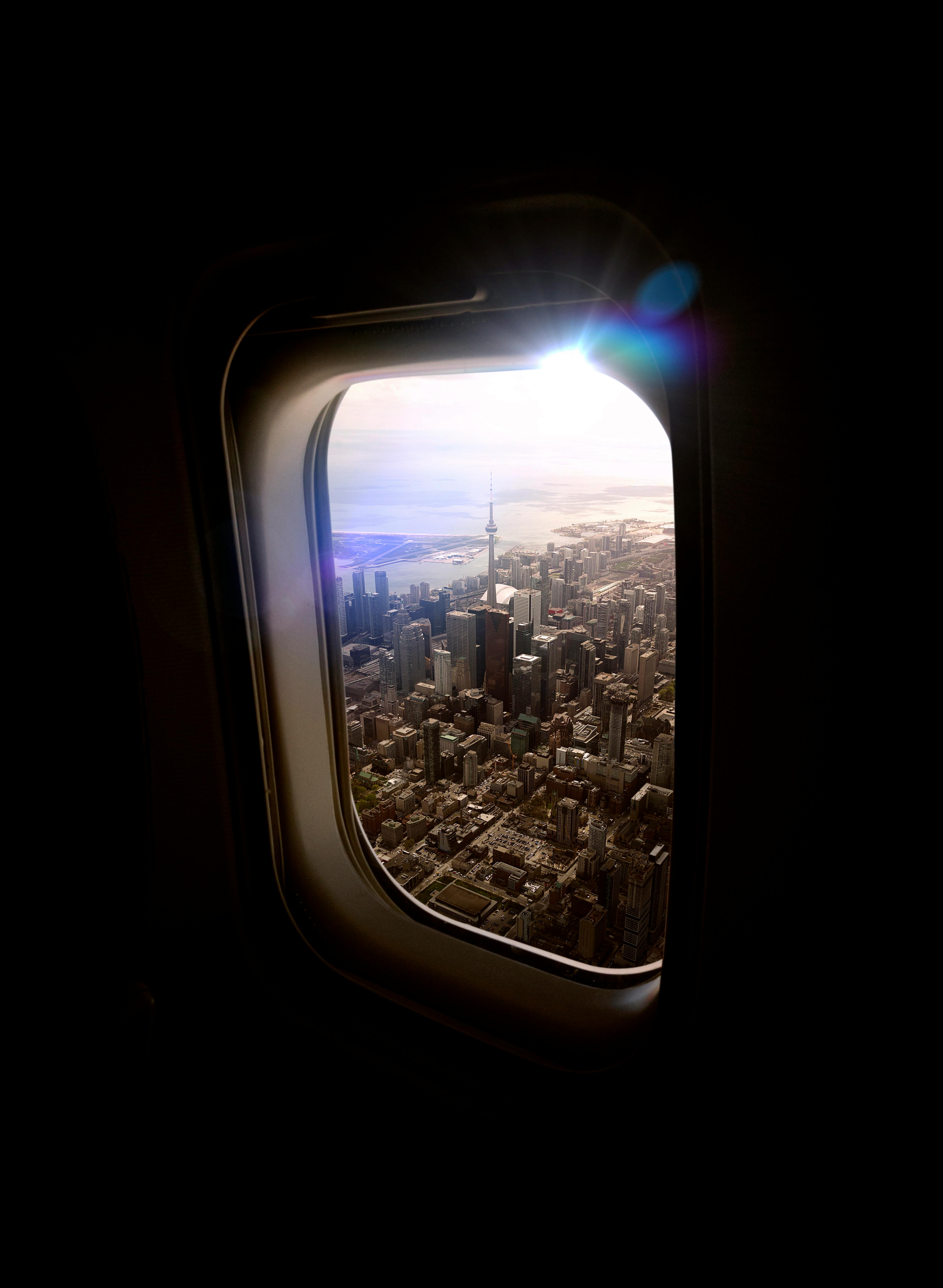 Airplane Window Photo, Download
