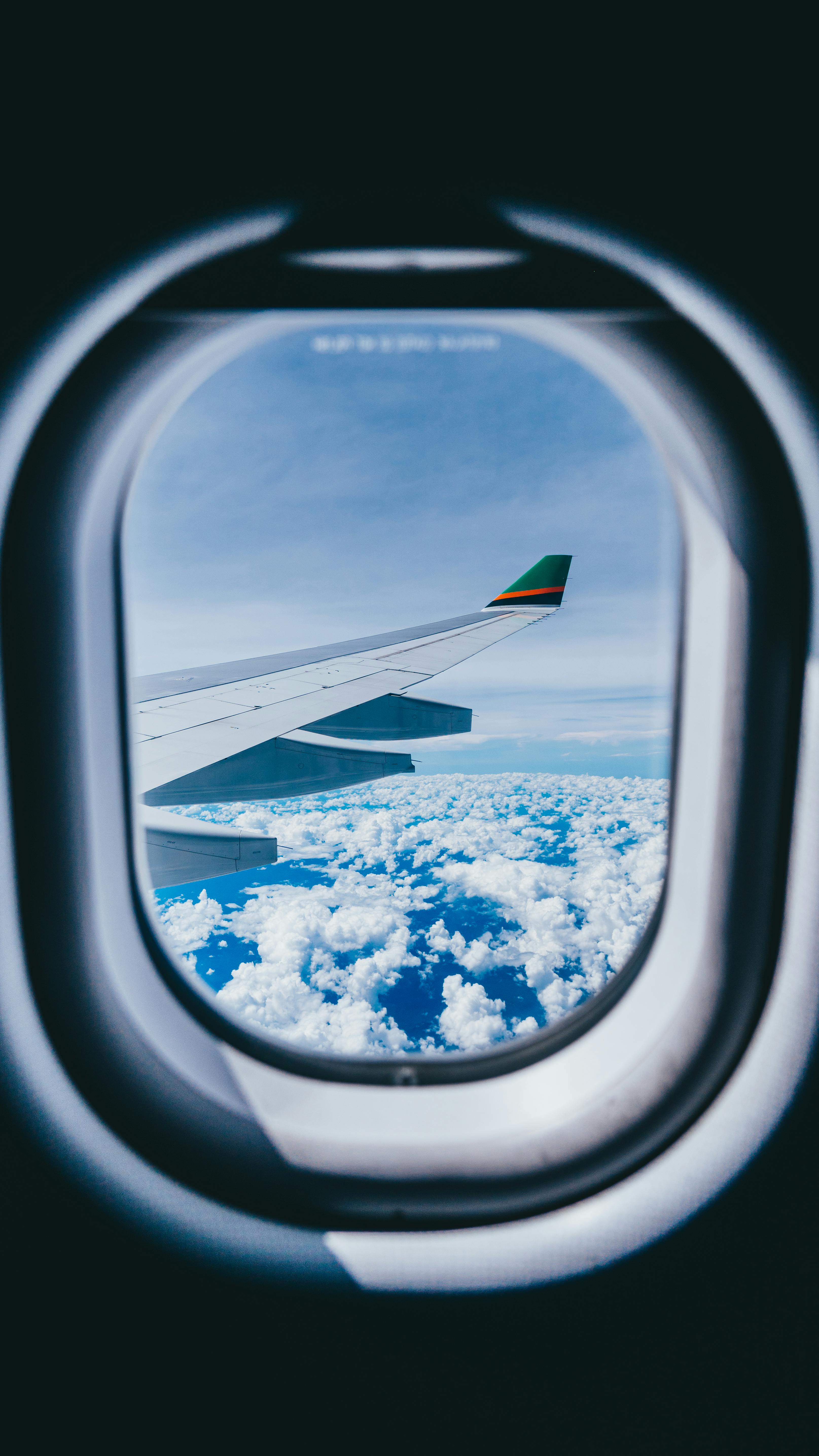 Airplane Window Photo, Download