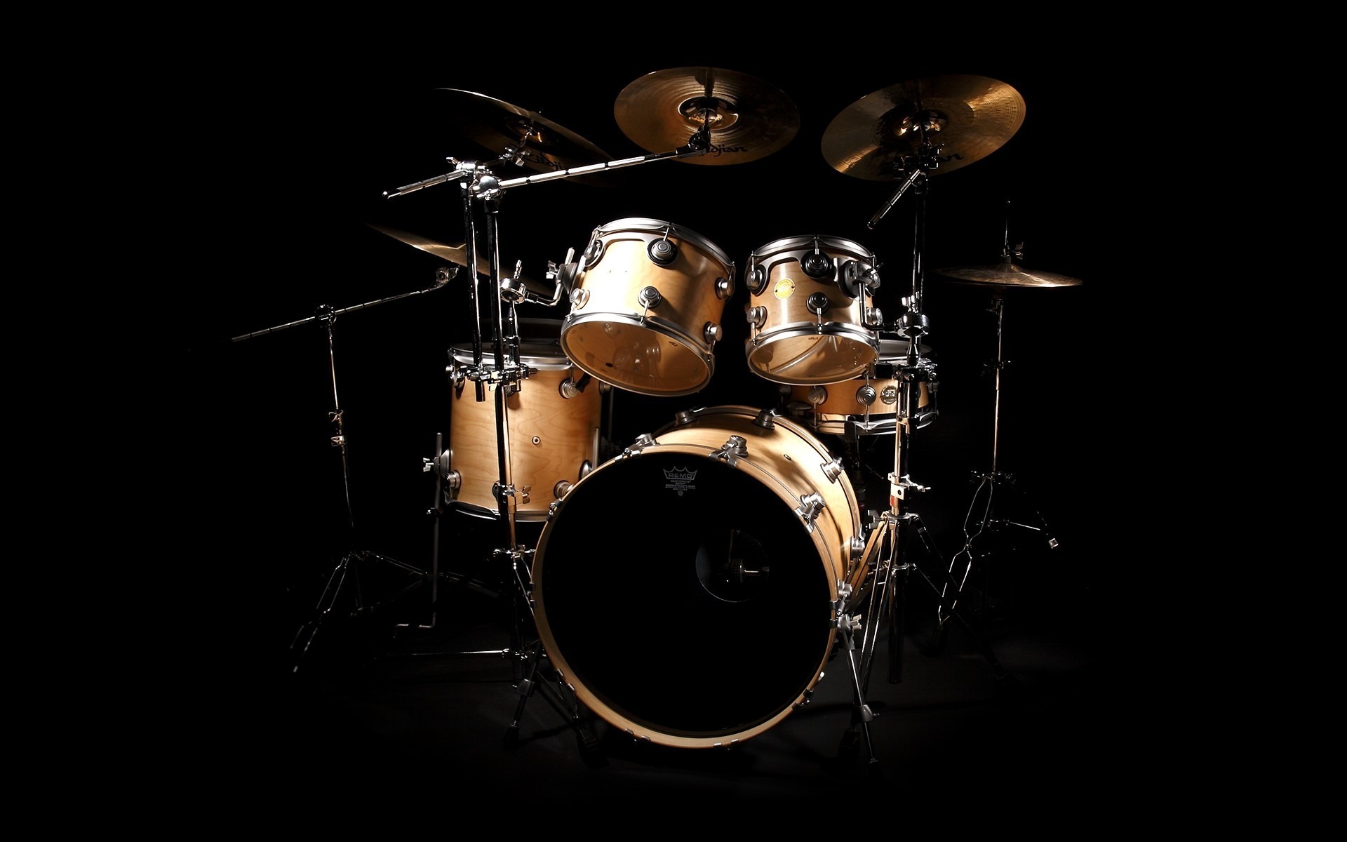 Rhythmic Bliss: HD Wallpaper of Drumsx1200
