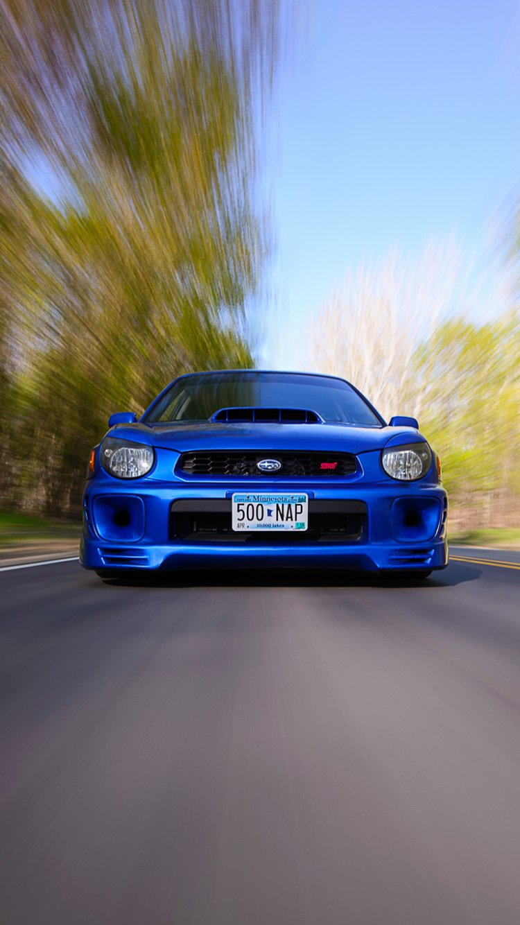 Subaru Impreza iPhone Wallpaper