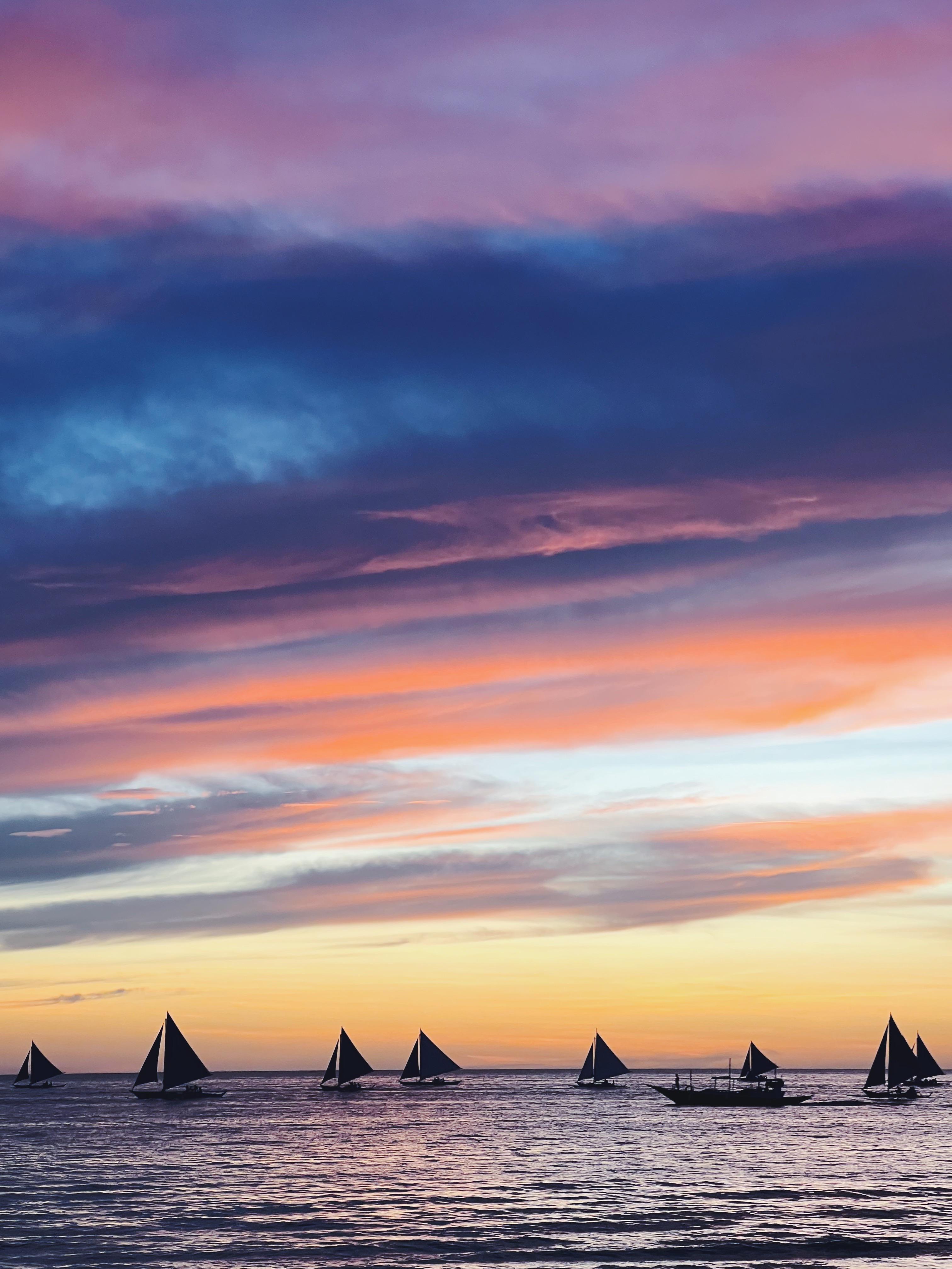 Sunset at the beach. iPhone 13 pro max