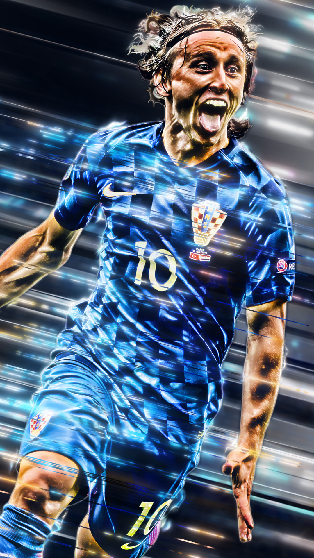 Luka Modric iPhone Wallpaper