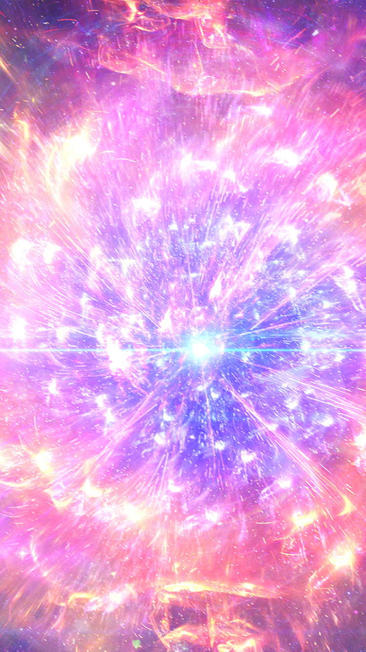Supernova iPhone Wallpaper