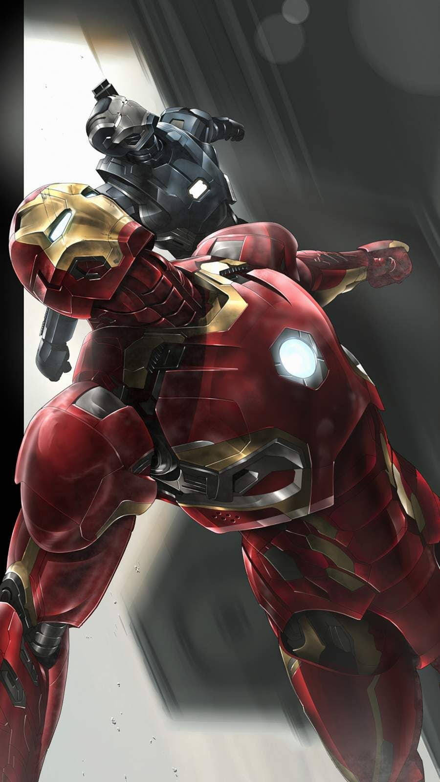 Download Marvel iPhone Iron Man And War