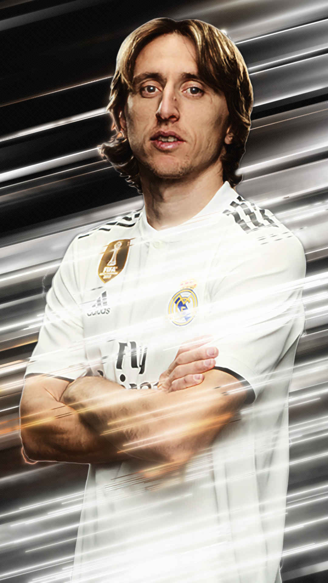 Luka Modric iPhone Wallpaper