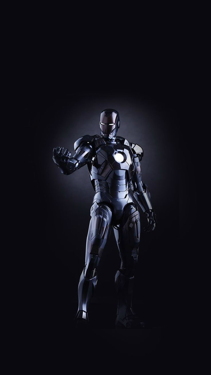 Ironman Dark Figure Hero Art Avengers