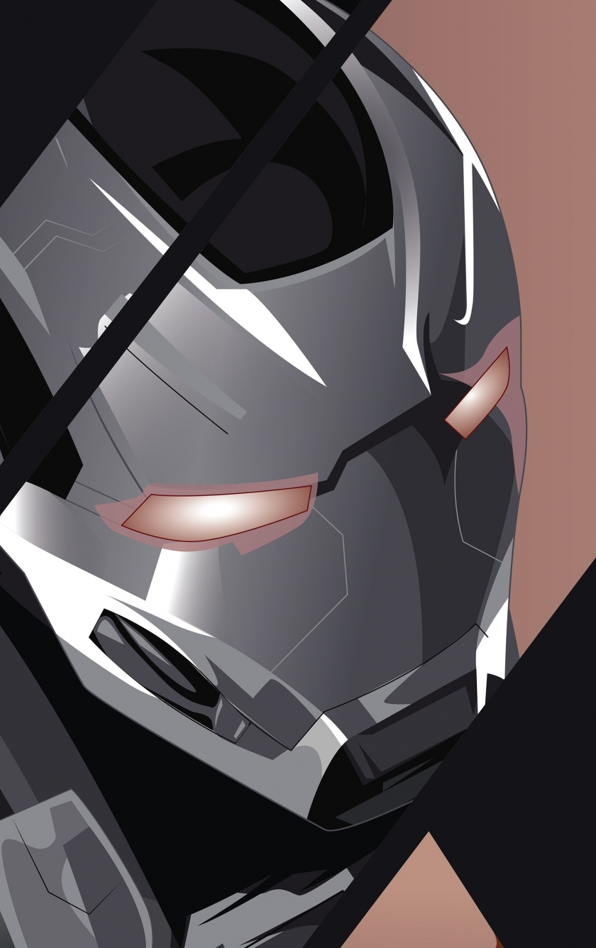 Download wallpaper 840x1336 war machine