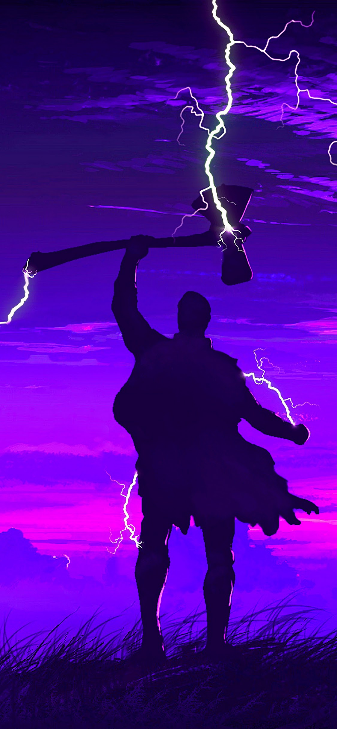 Endgame Thor Stormbreaker Minimalist 4K