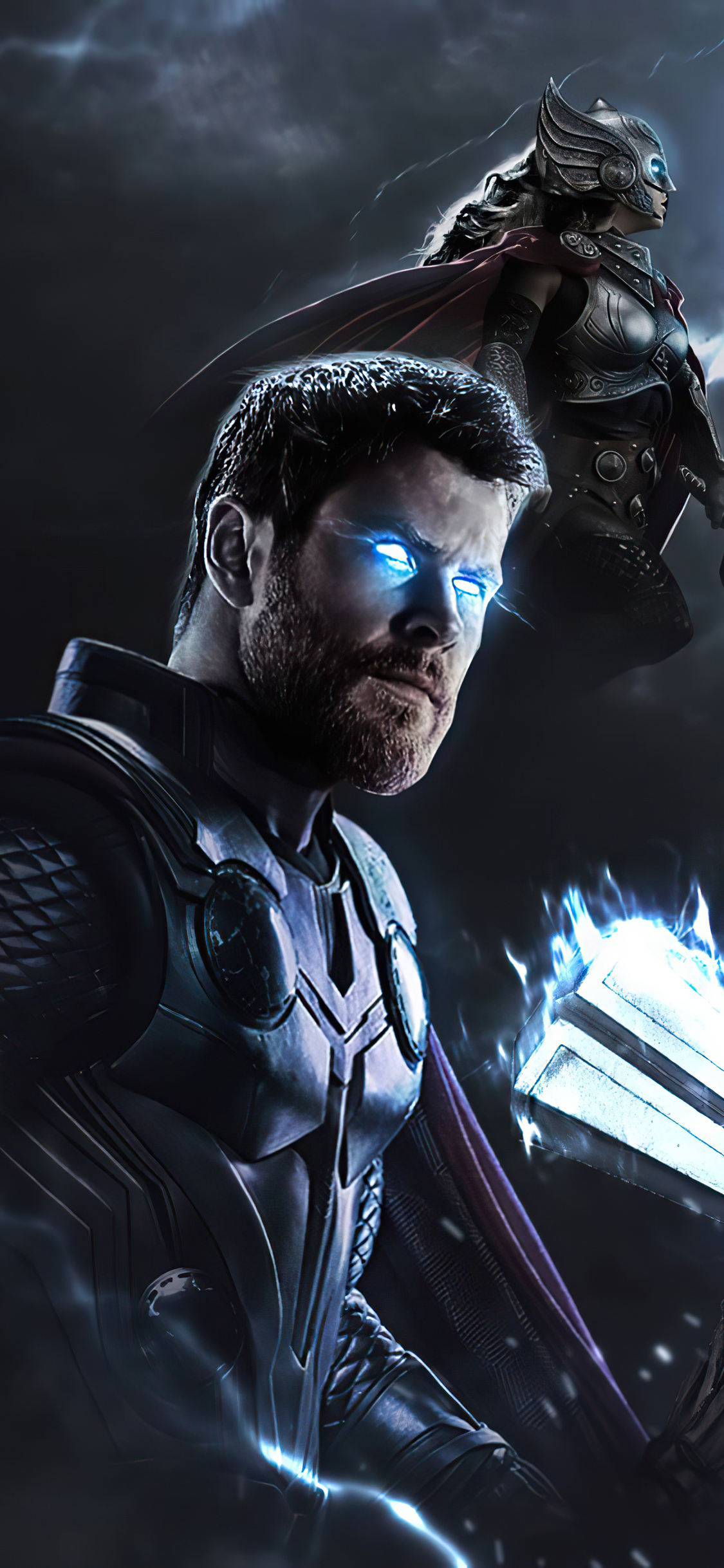 Thor Glowing Eyes 4k iPhone