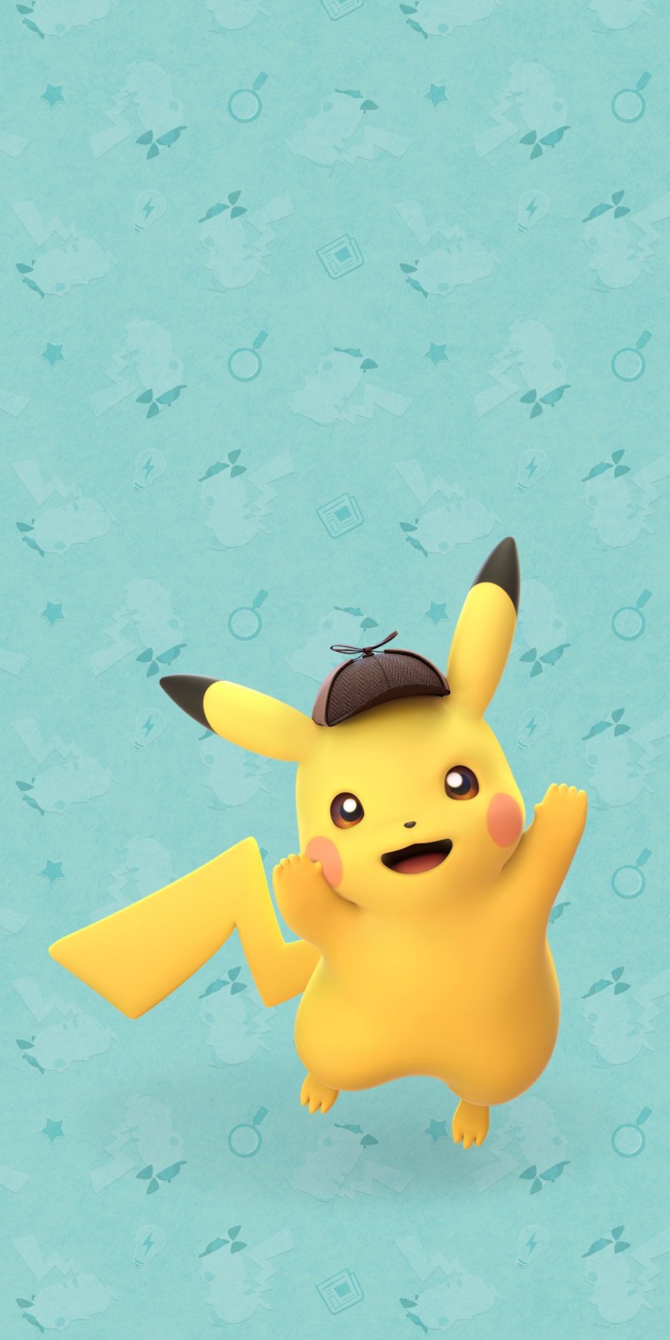 phone wallpaper for Detective Pikachu