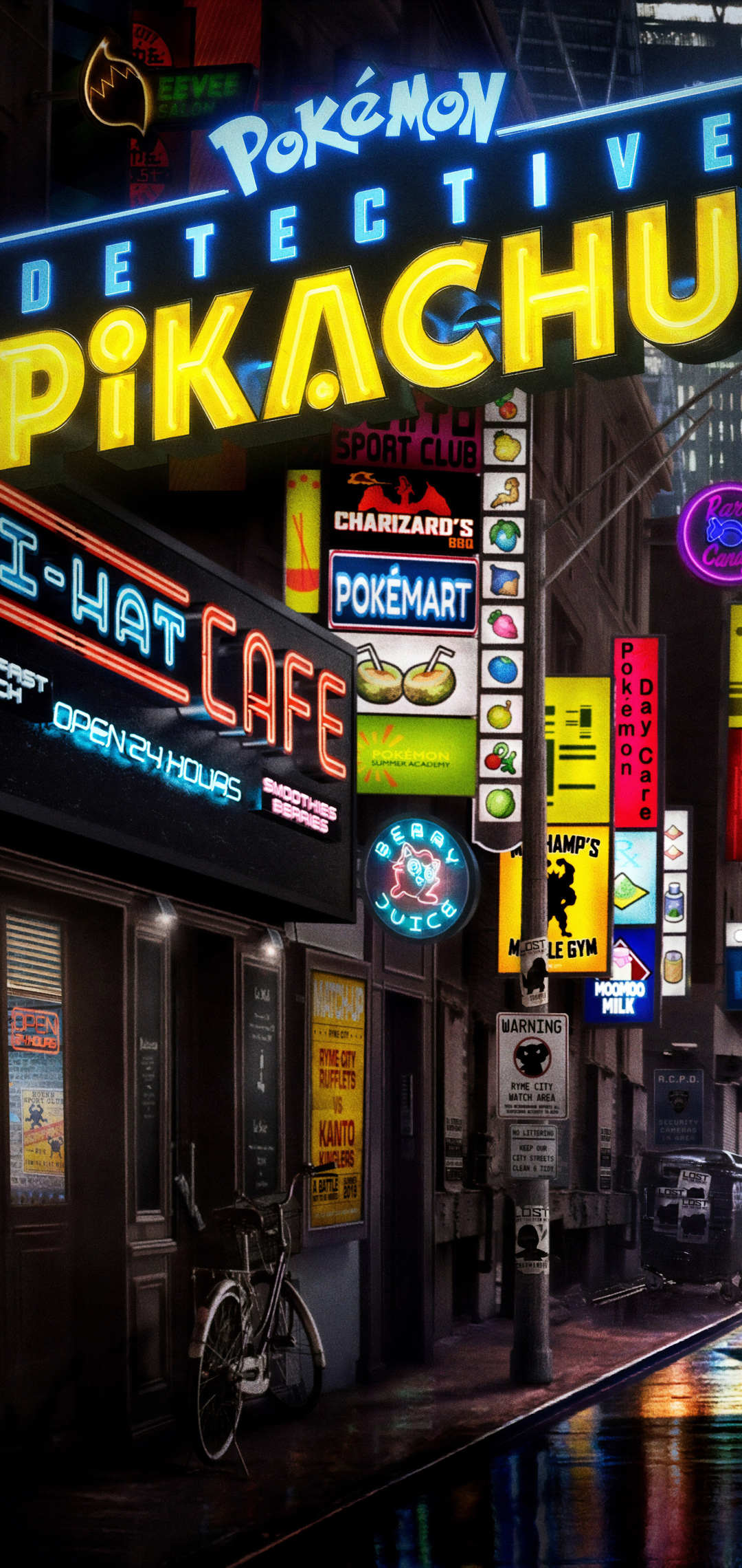 Detective Pikachu Phone Wallpaper