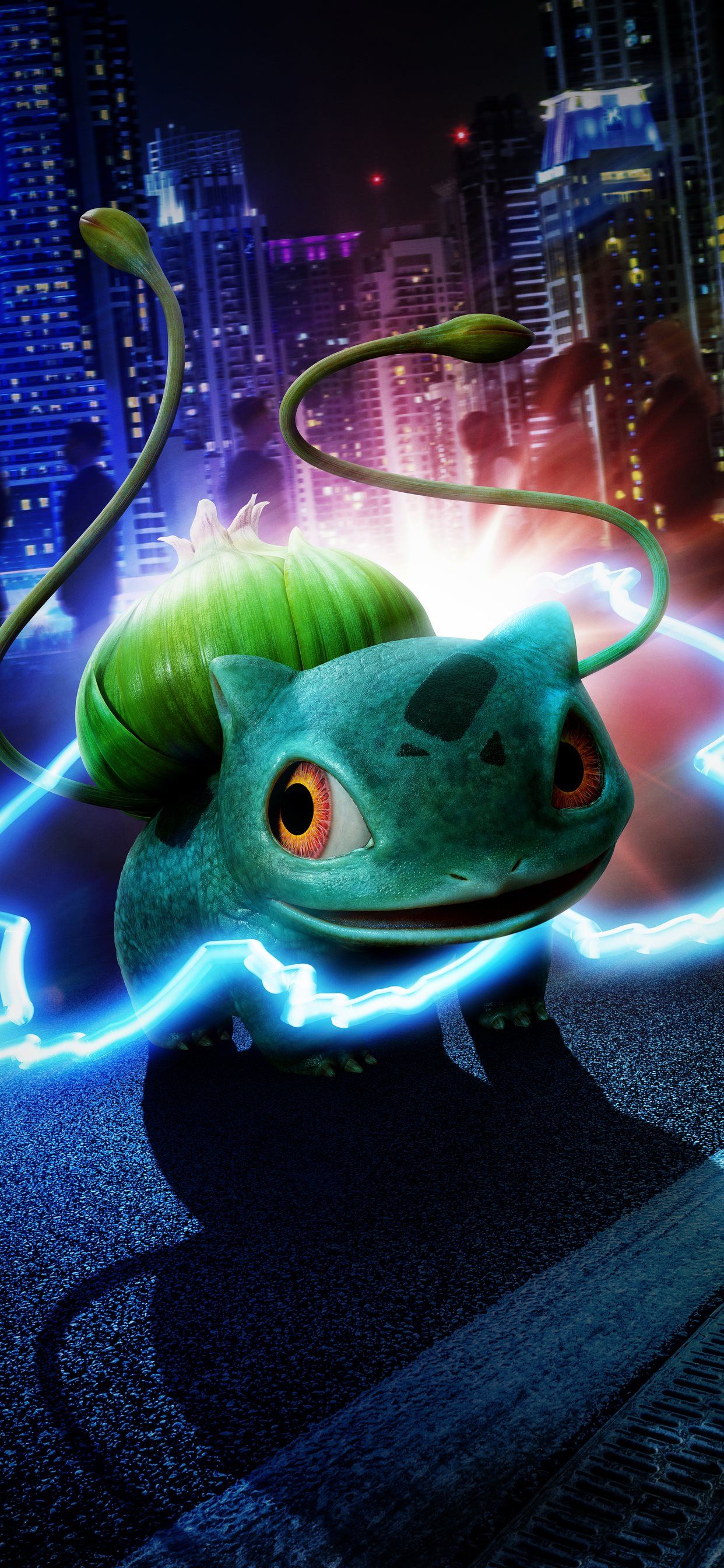 detective pikachu bulbasaur 5k iPhone